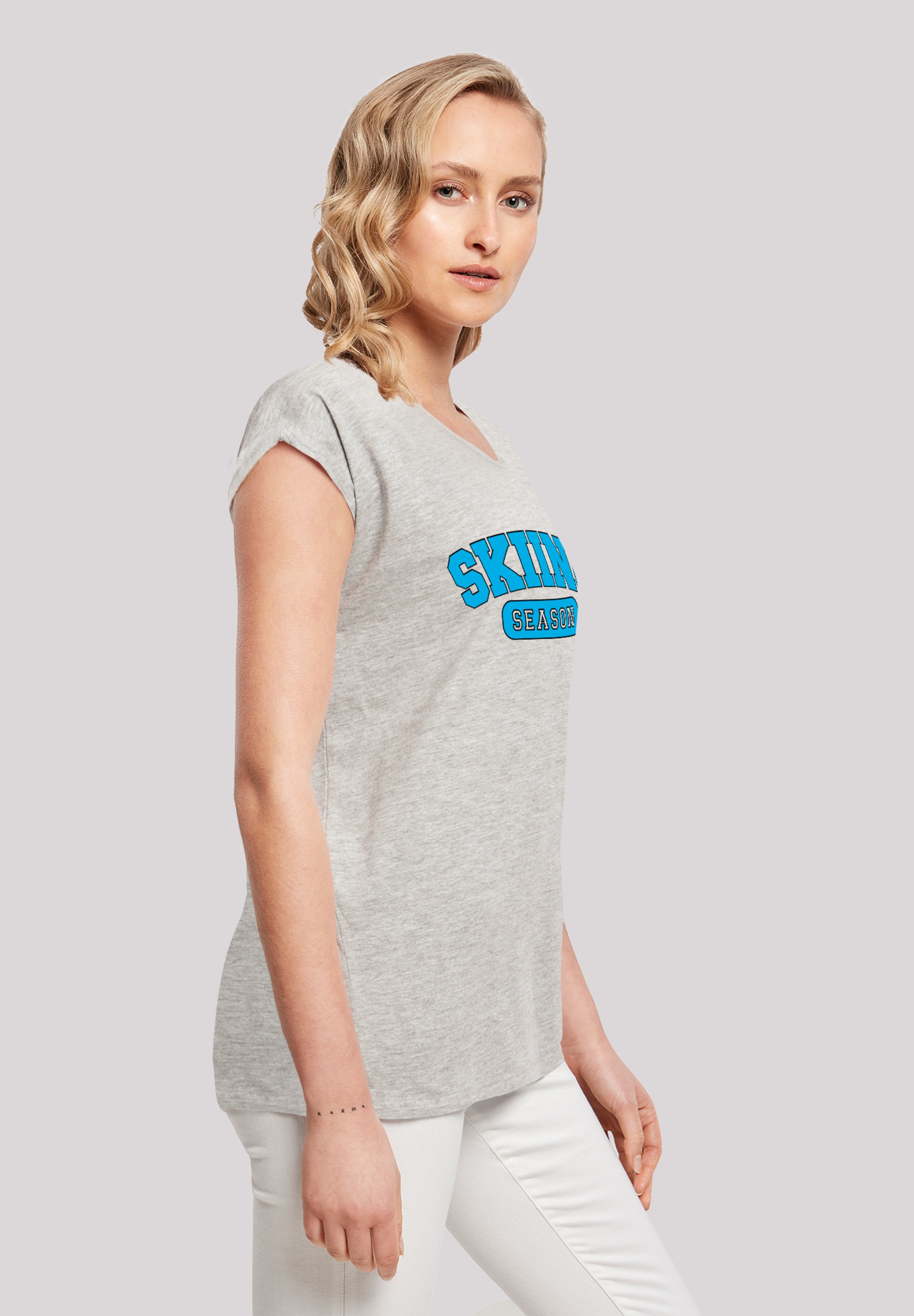 F4NT4STIC T-Shirt »Skiing Season Winter Sport«, Premium Qualität