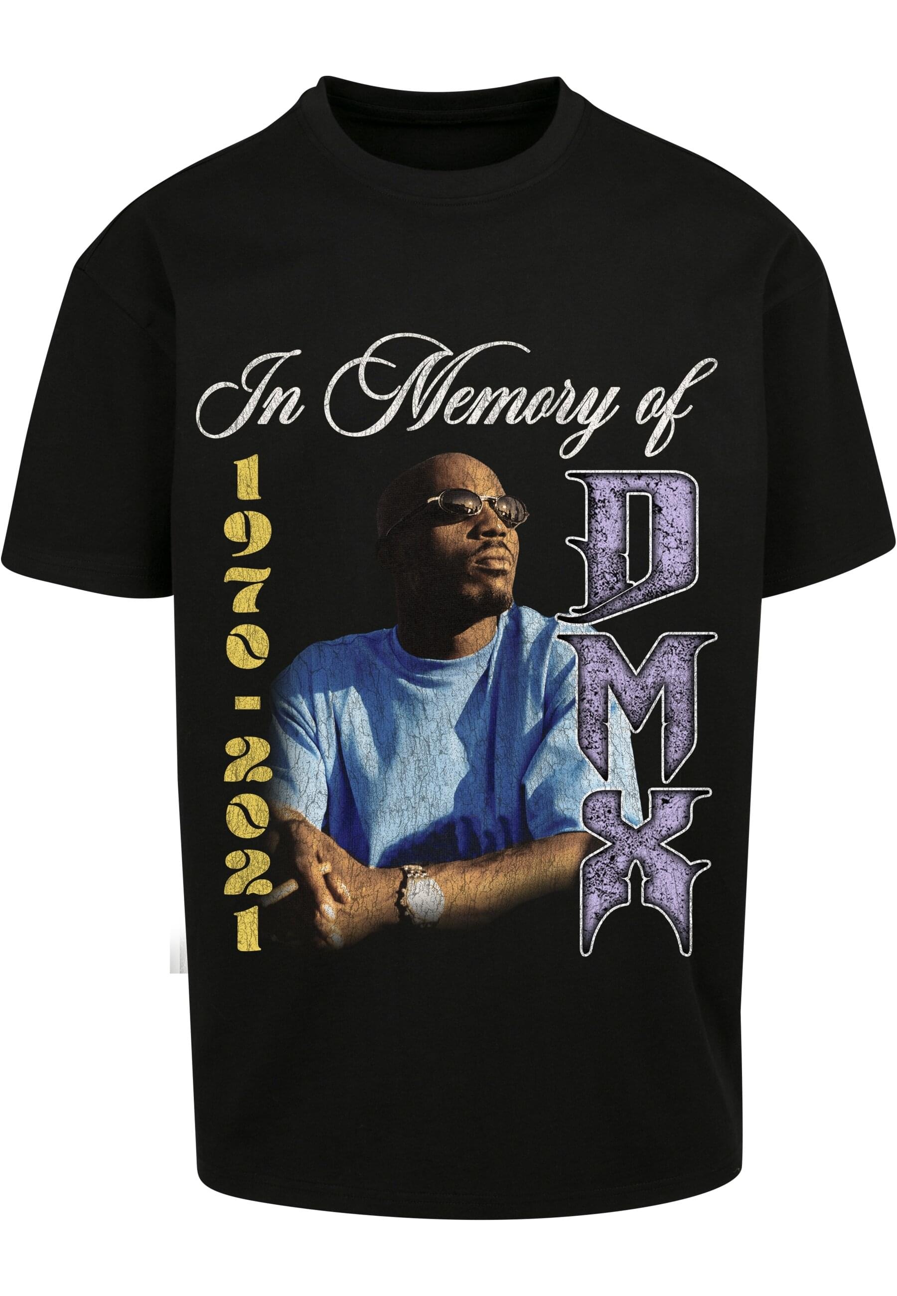 MisterTee T-Shirt »MisterTee Herren DMX In Memory Off Oversize Tee«, (1 tlg.)