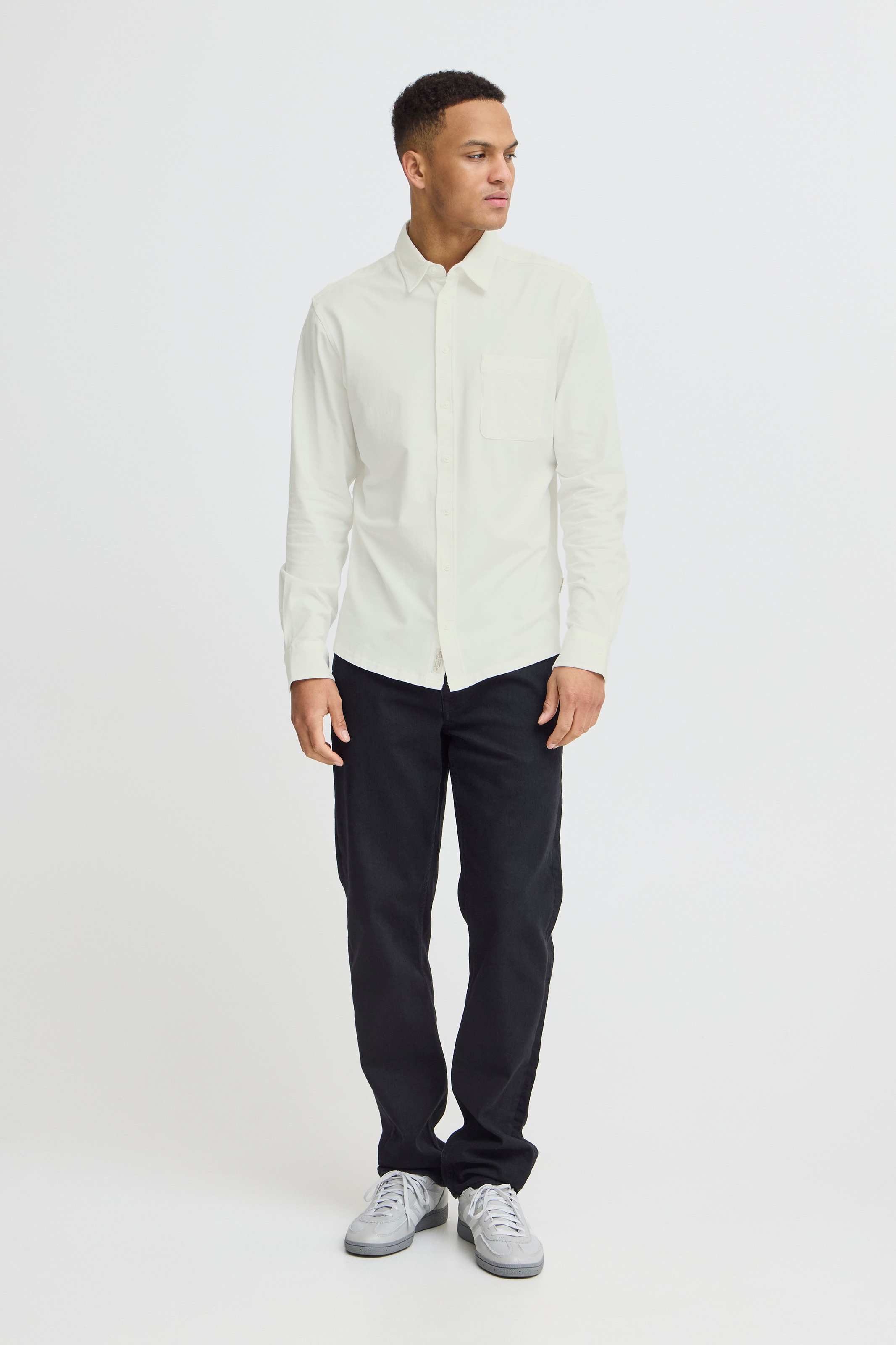 Blend Langarmhemd »BHALO JERSEY SHIRT - NOOS«