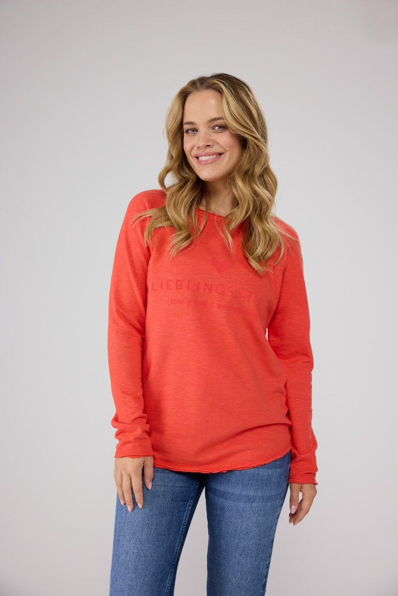 Lieblingsstück Sweatshirt "CathrinaEP", mit Logo-Print