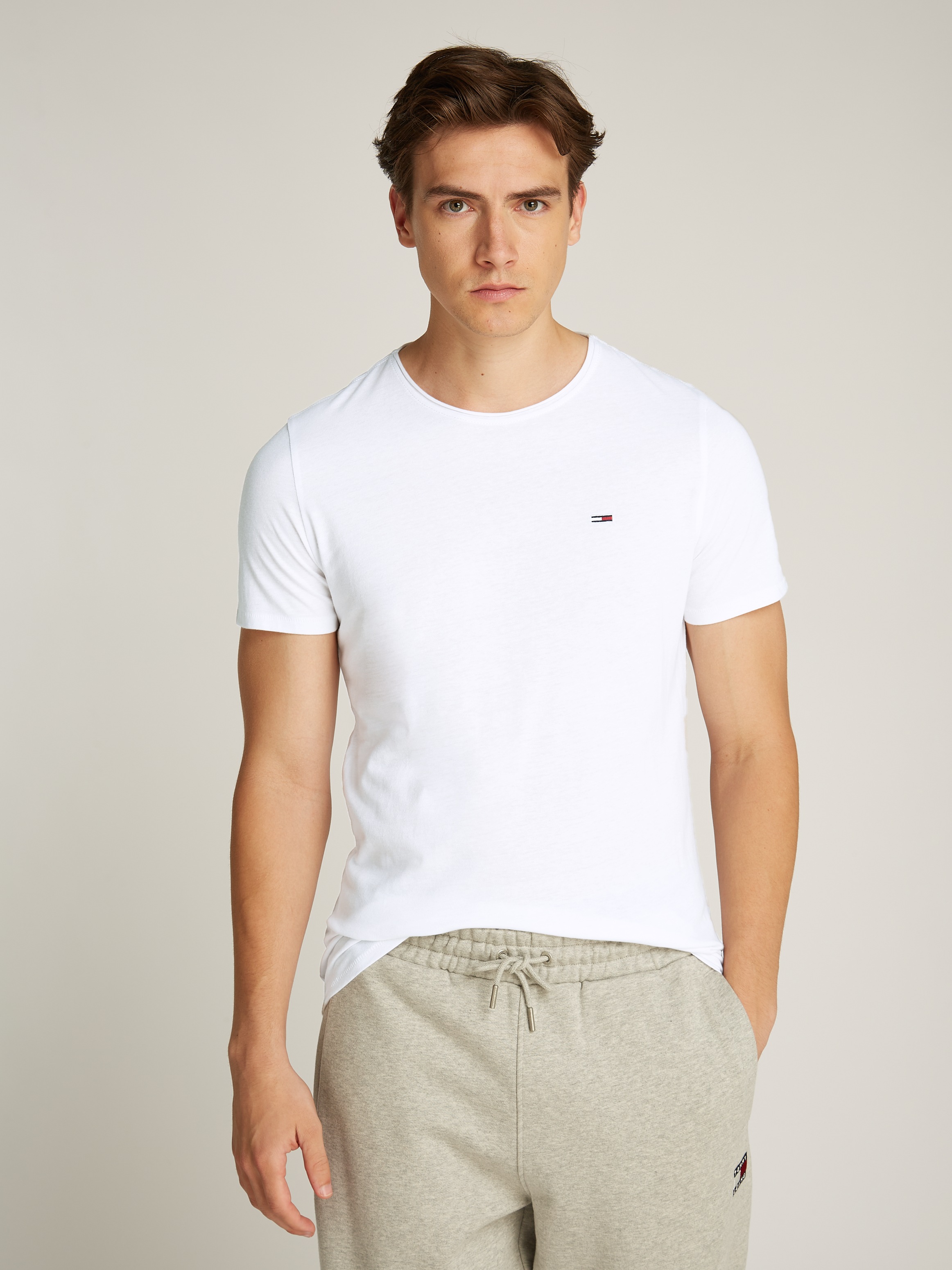 Tommy Jeans T-Shirt "TJM XSLIM 2PACK JASPE" günstig online kaufen