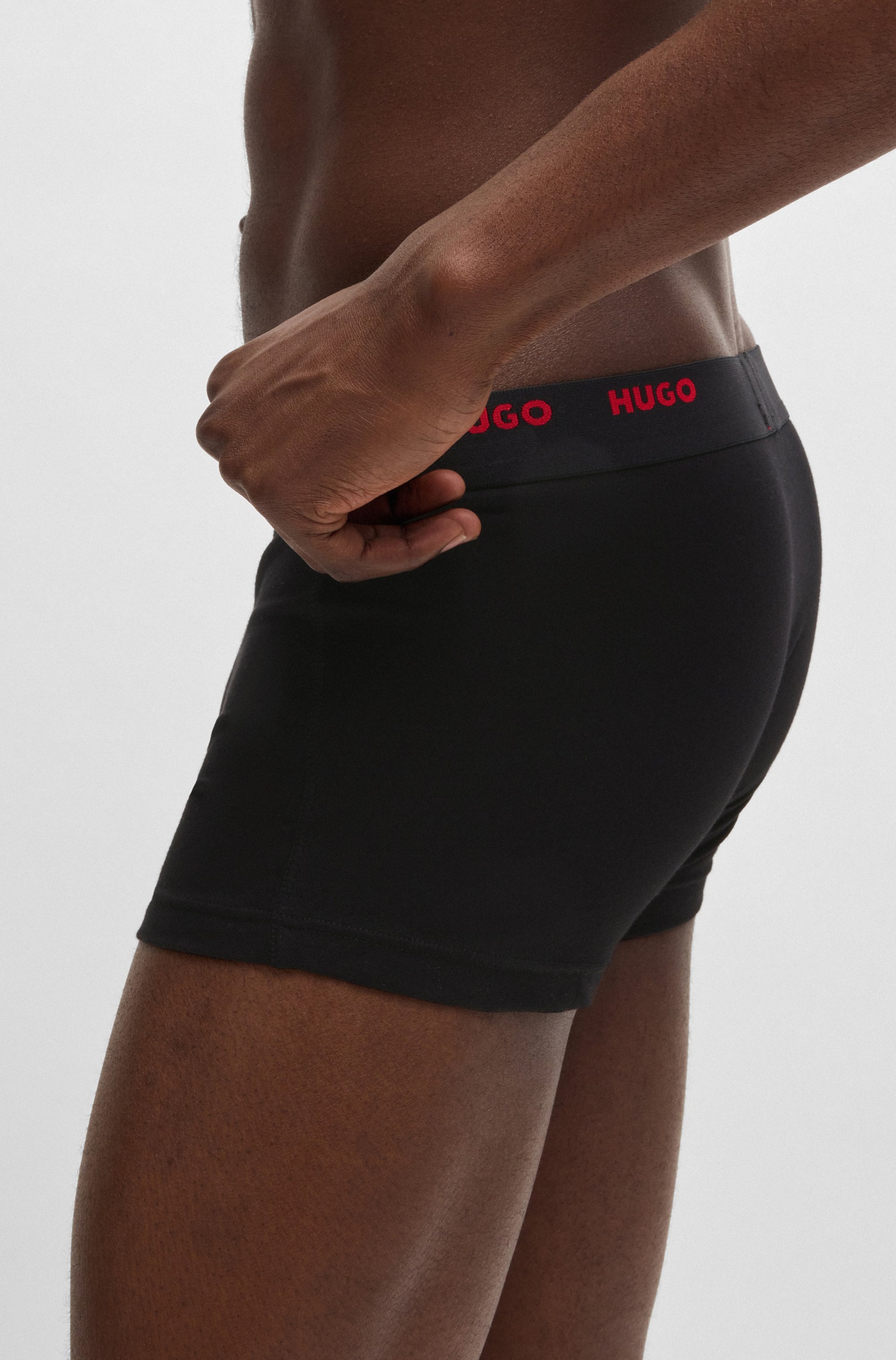 HUGO Underwear Trunk »FIVE PACK«, (Packung, 5 St., 5er-Pack), mit HUGO Schriftzug