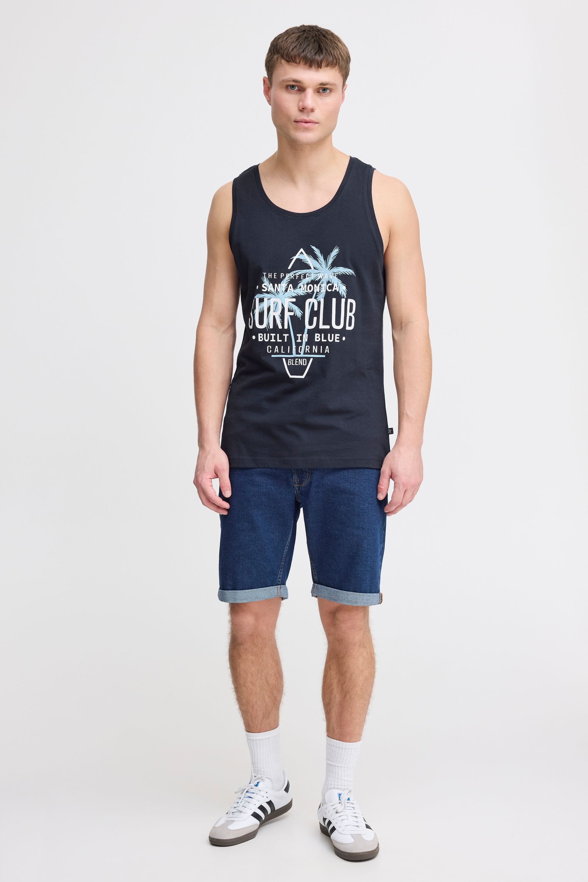Blend Tanktop »BHCali« Lässiges Tanktop mit Rundhalssauschnitt und Print
