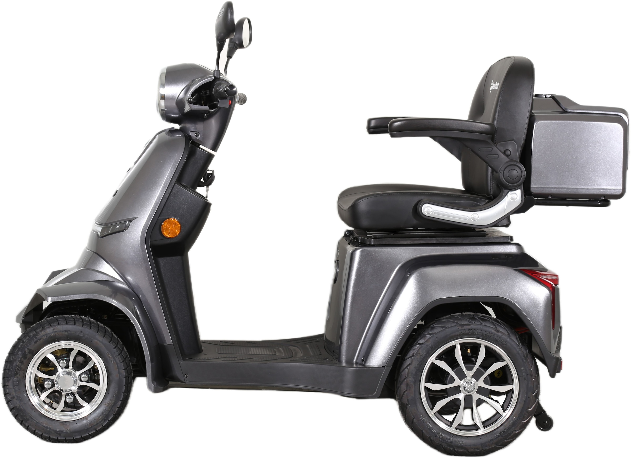 GreenStreet Elektromobil »E-Mover Deluxe«, mit 60V/26Ah Li-Ion-Akku, inkl. Topcase