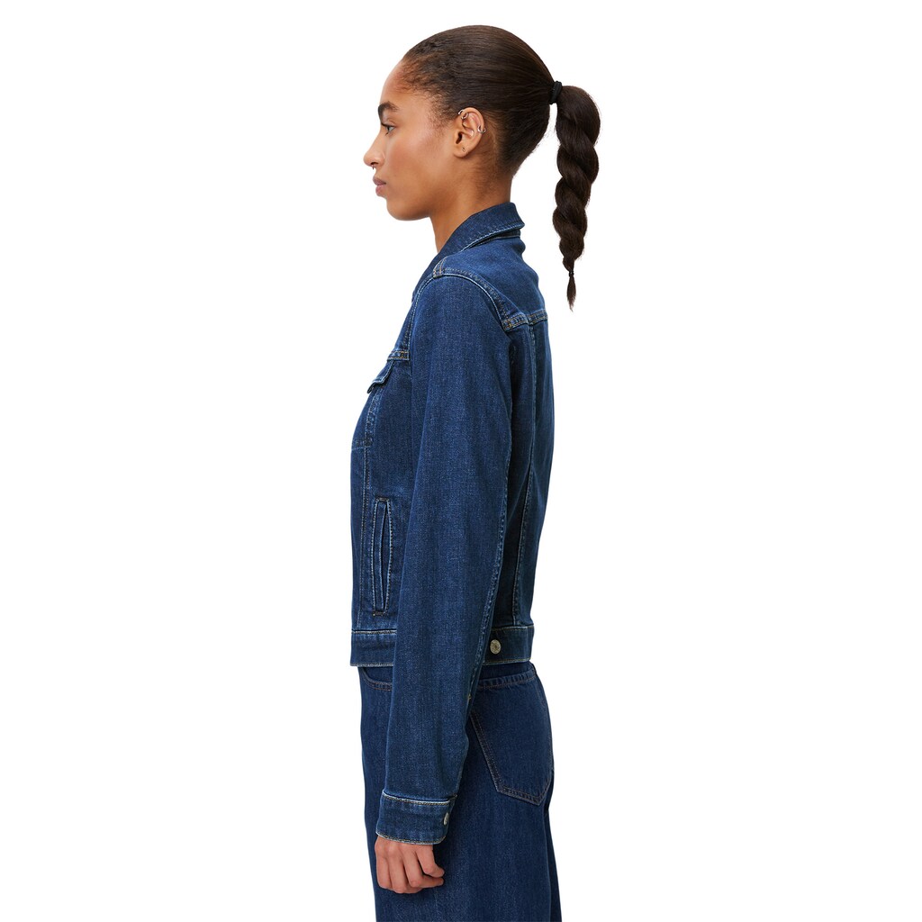 Marc O'Polo DENIM Jeansjacke »aus Organic Cotton-Stretch«, ohne Kapuze