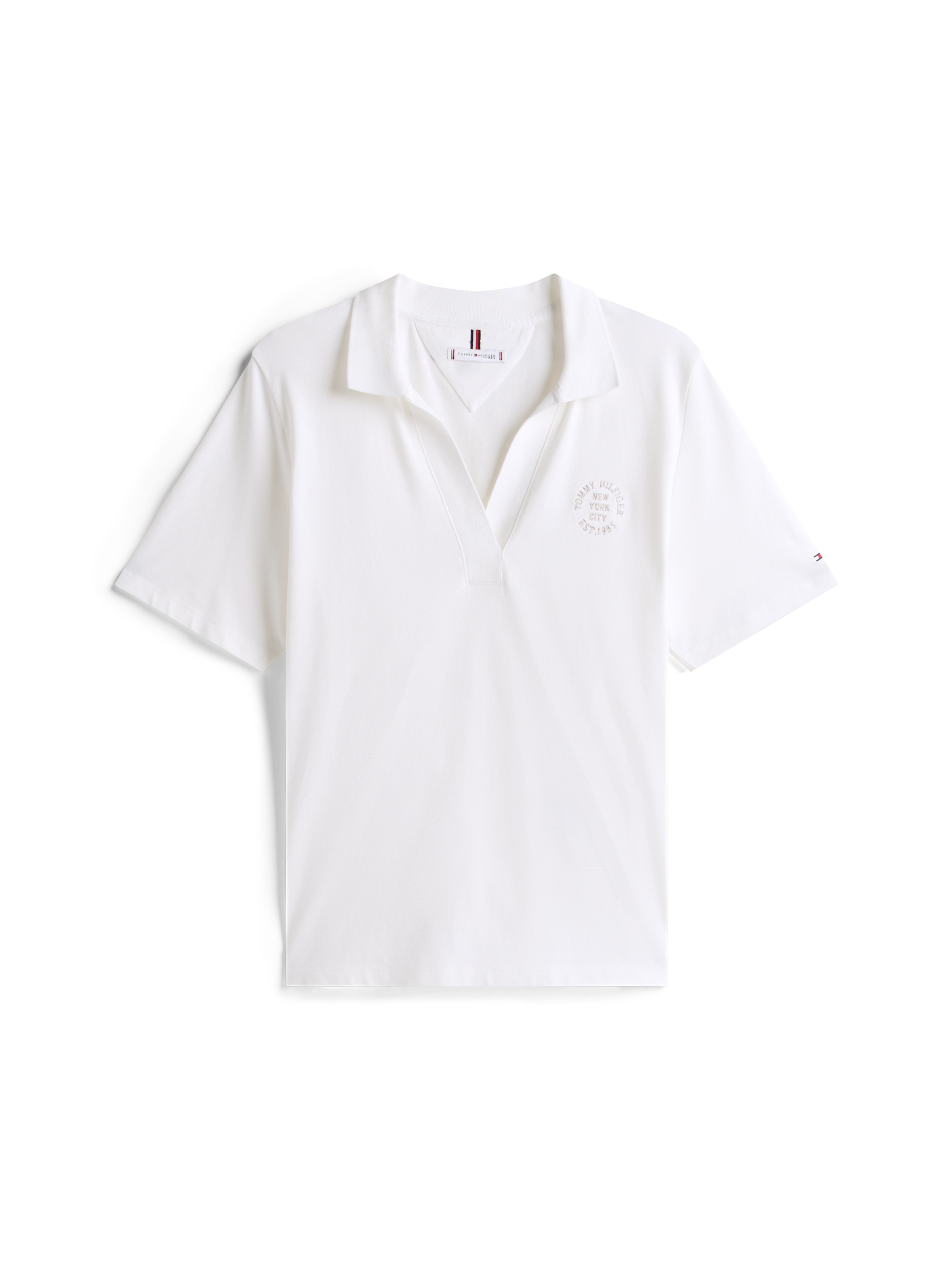Tommy Hilfiger Curve Poloshirt »CRV STAMP LOGO REG SS POLO«