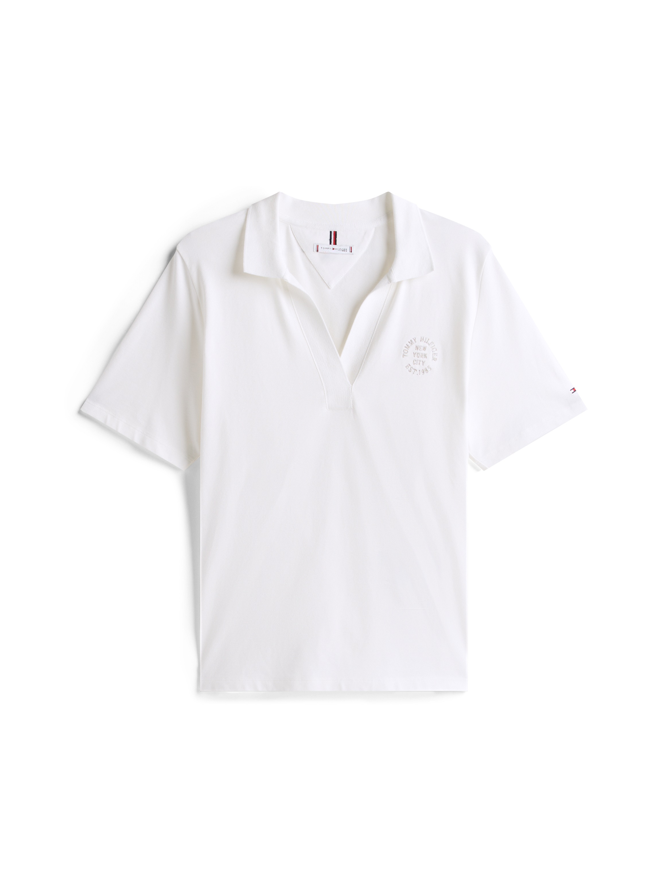 Thumbnail - Tommy Hilfiger Curve Poloshirt "CRV STAMP LOGO REG SS POLO"