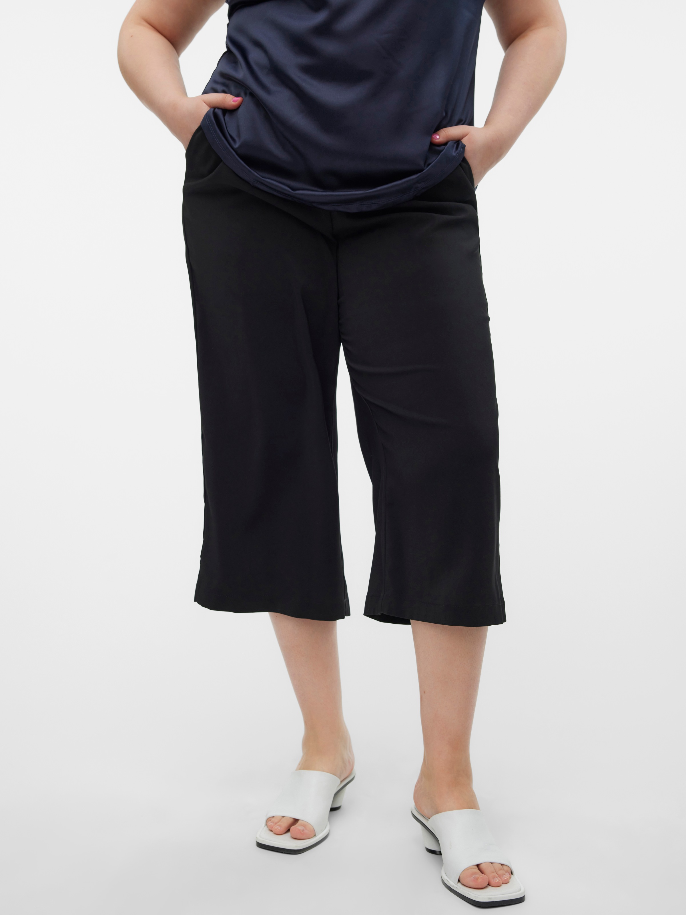 Vero Moda Curve Culotte "VMCOCO CULOTTE PANT WVN GA NOOS CUR", Sommerhose günstig online kaufen