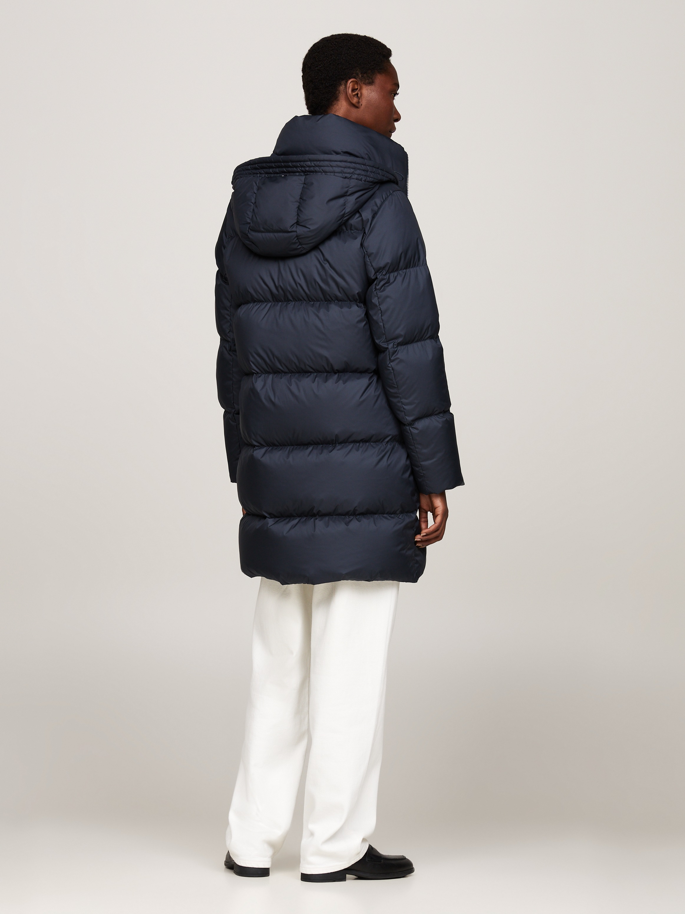 Tommy Hilfiger Steppmantel "HW DOWN CASUAL COAT", Mit Kapuze günstig online kaufen