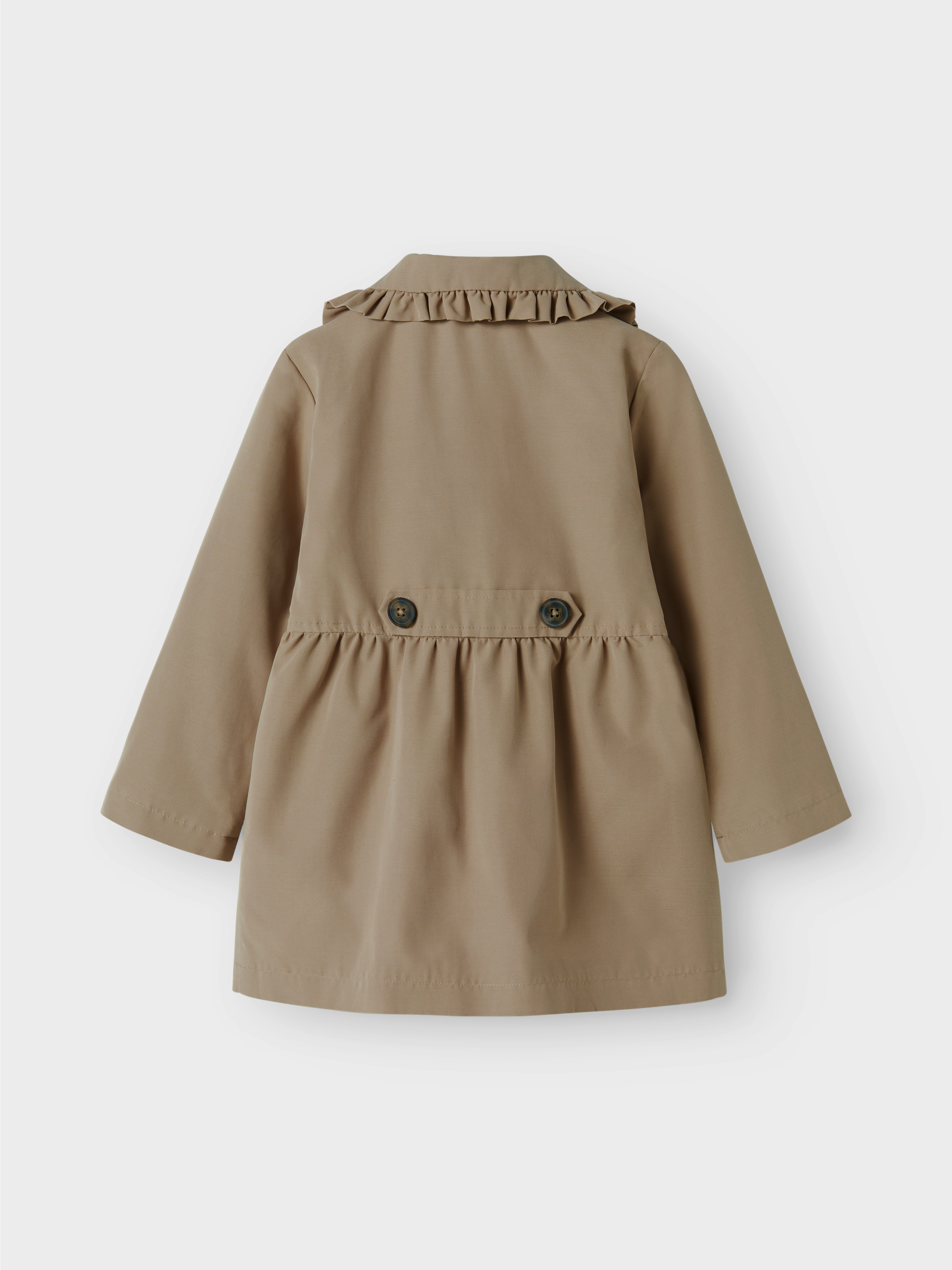Name It Madelin Trench Coat Tan 6 Years Girl 3