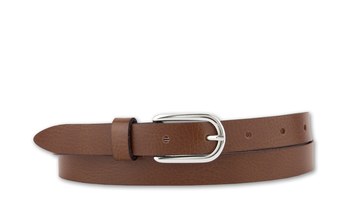 BERND GÖTZ Ledergürtel "Ledergürtel im schmalen Stil mit Schließe in Hufeis günstig online kaufen