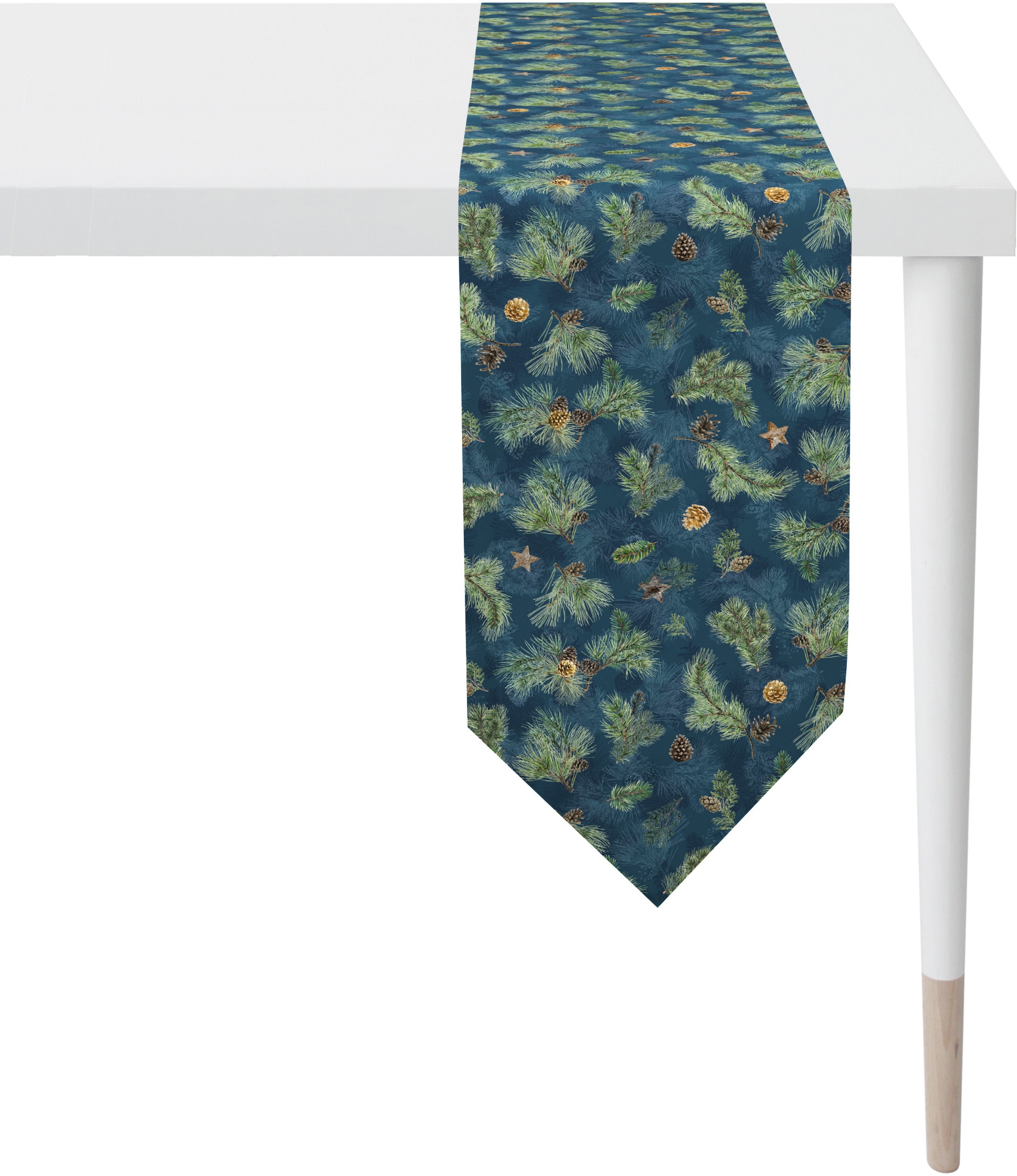 Tischband APELT, B:25cm L:175cm, bunt, Baumwolle, Tischdecken, "9530 WINTERWELT, Weihnachtsdeko, Weihnachten", Digitaldruck