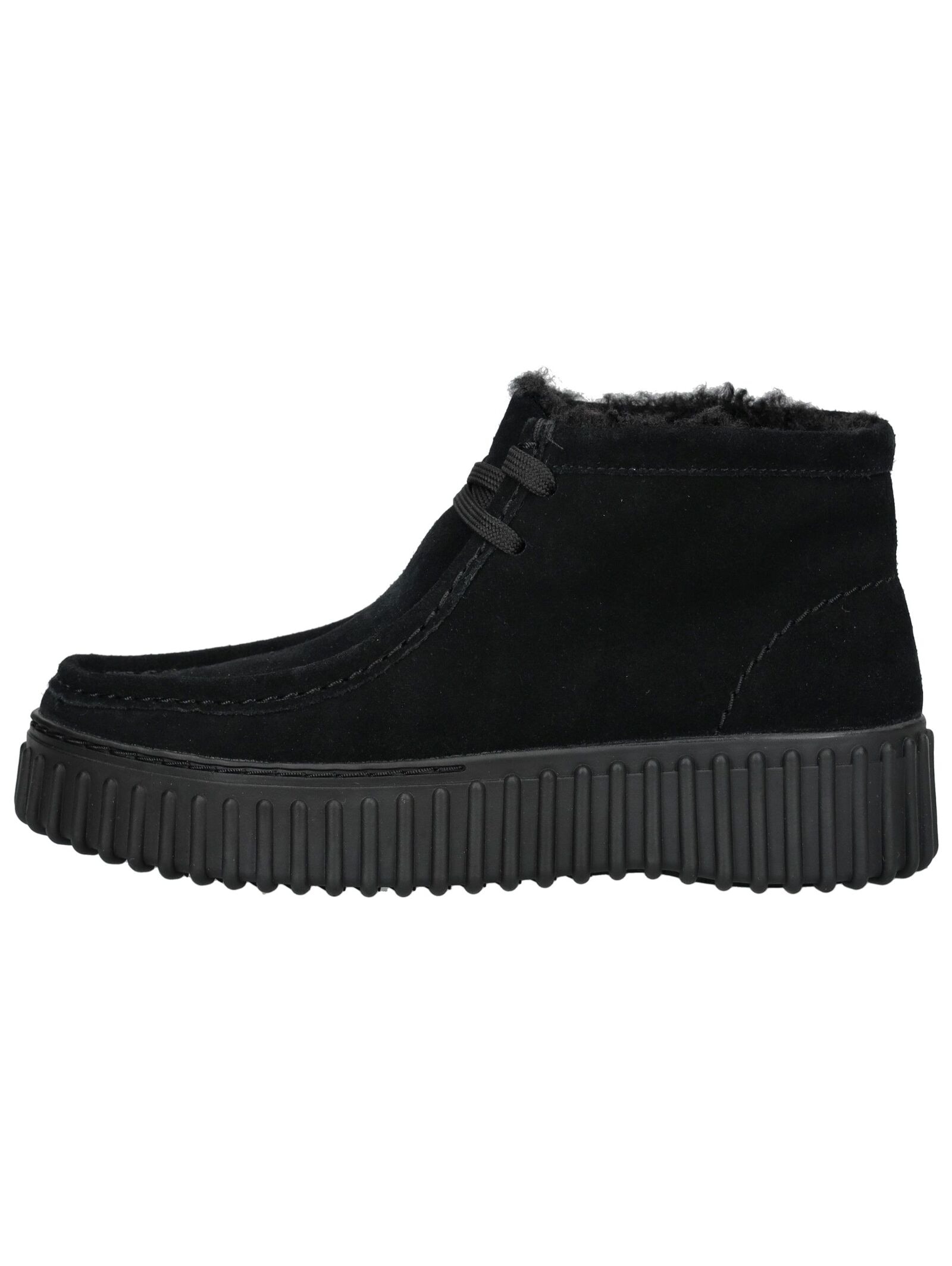 Clarks Schnürstiefelette »Clarks Stiefelette Veloursleder«