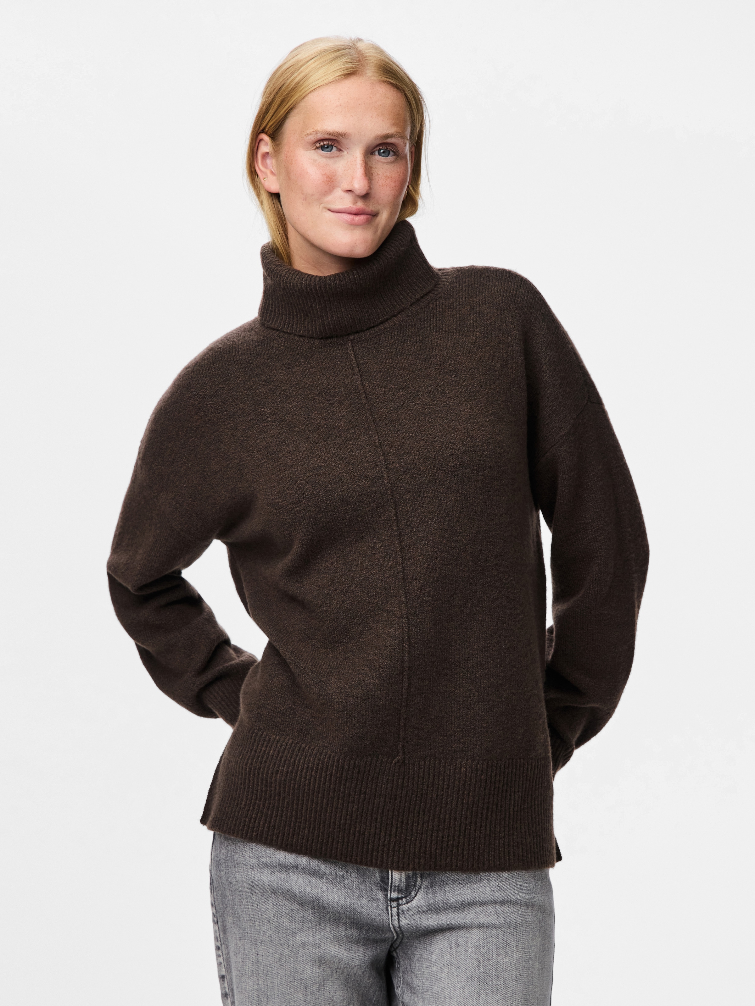 pieces Rollkragenpullover "PCMALOU LS ROLLNECK KNIT NOOS BC" günstig online kaufen