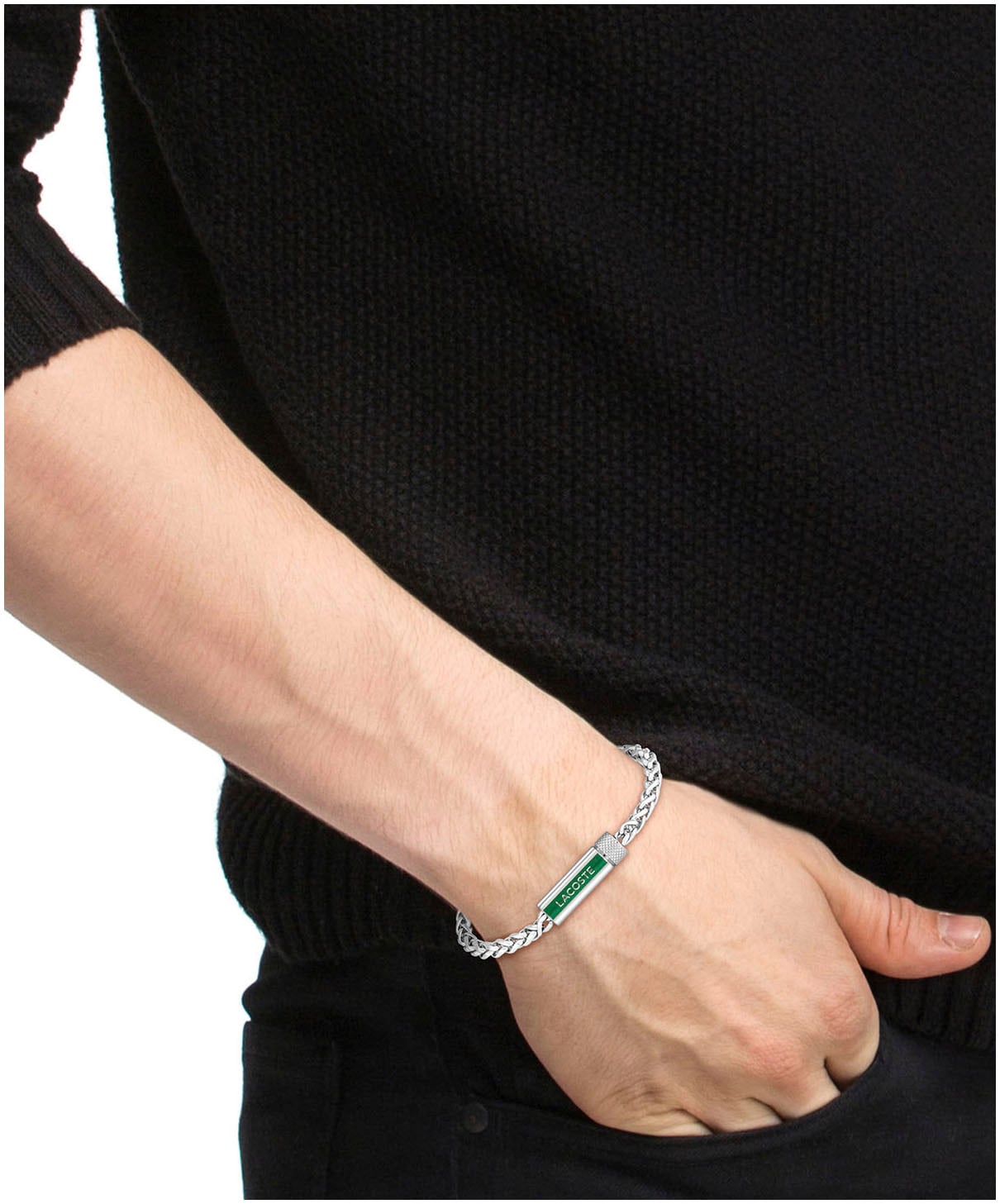Lacoste Armband »SPELT, 2040337, 2040338, 2040339«, mit Emaille