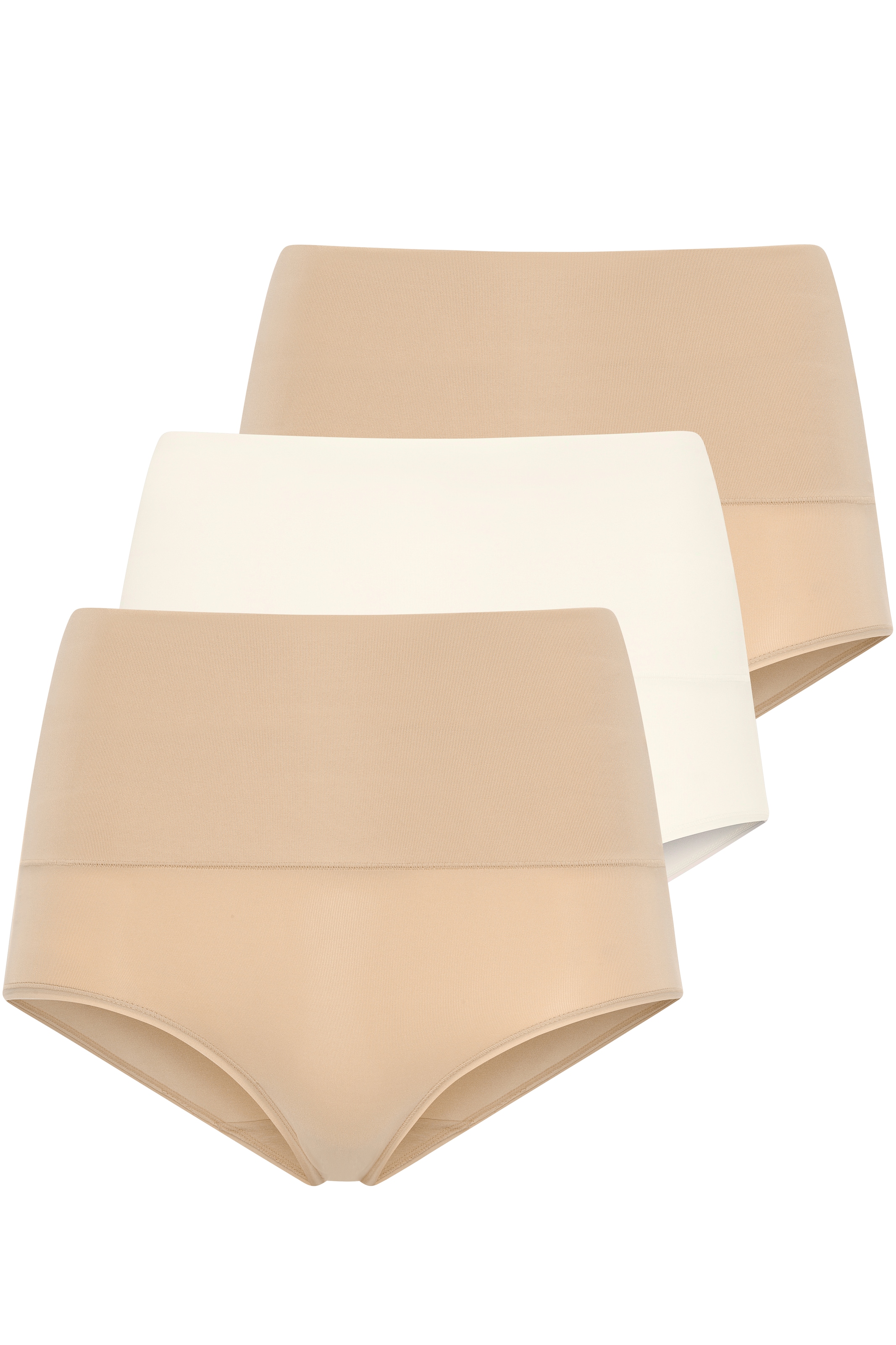Jockey Slip "Tummy Smoothing" 3er Pack, mit Shapingeffekt, No-Roll-Bund, el günstig online kaufen