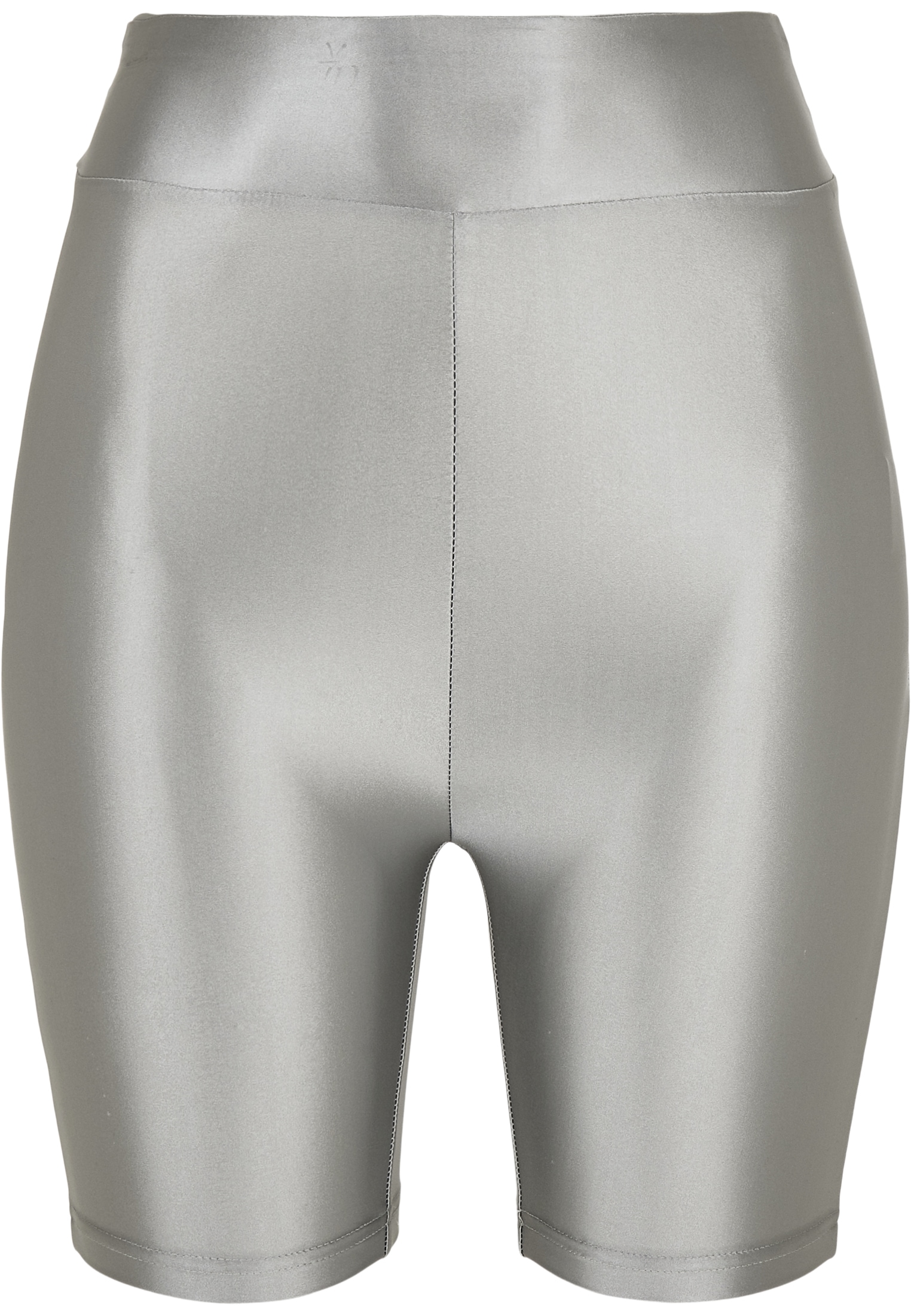 URBAN CLASSICS Stoffhose »Damen Ladies Highwaist Shiny Metallic Cycle Shorts«,  (1 tlg.) für kaufen | BAUR