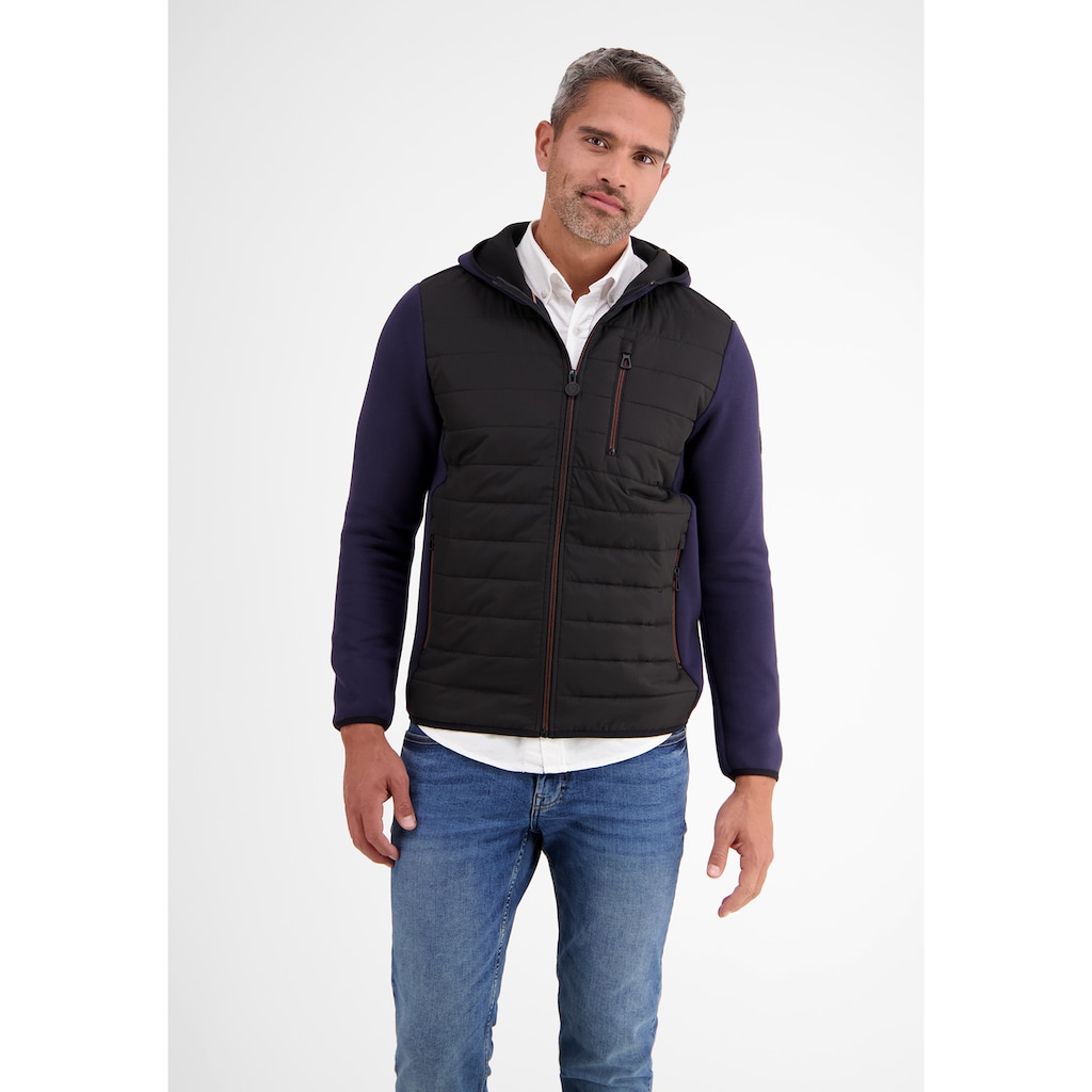 LERROS Sweatjacke »LERROS Softshell Jacke mit Hoodie«