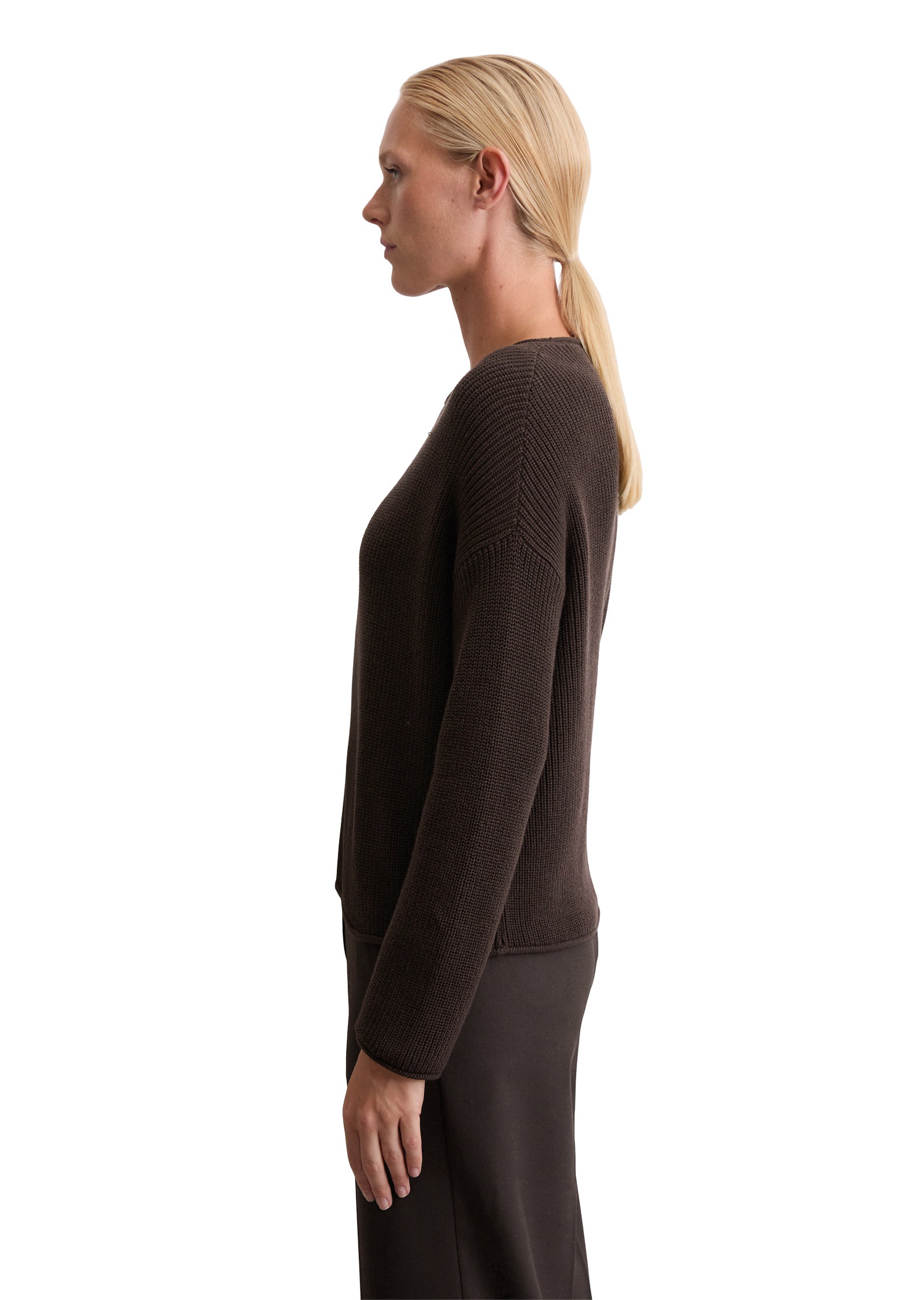 Marc OPolo Strickpullover "aus Heavy-Weight-Organic-Cotton" günstig online kaufen