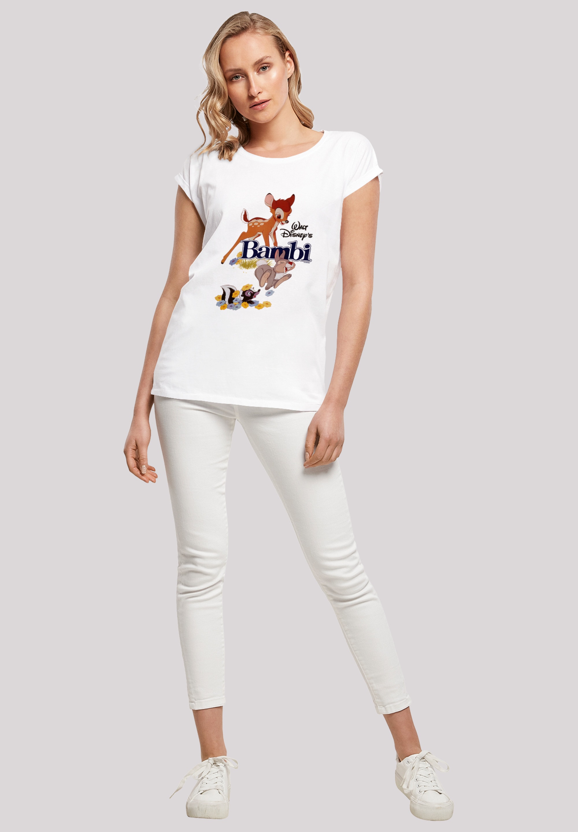 F4NT4STIC T-Shirt »Bambi Poster«, Print