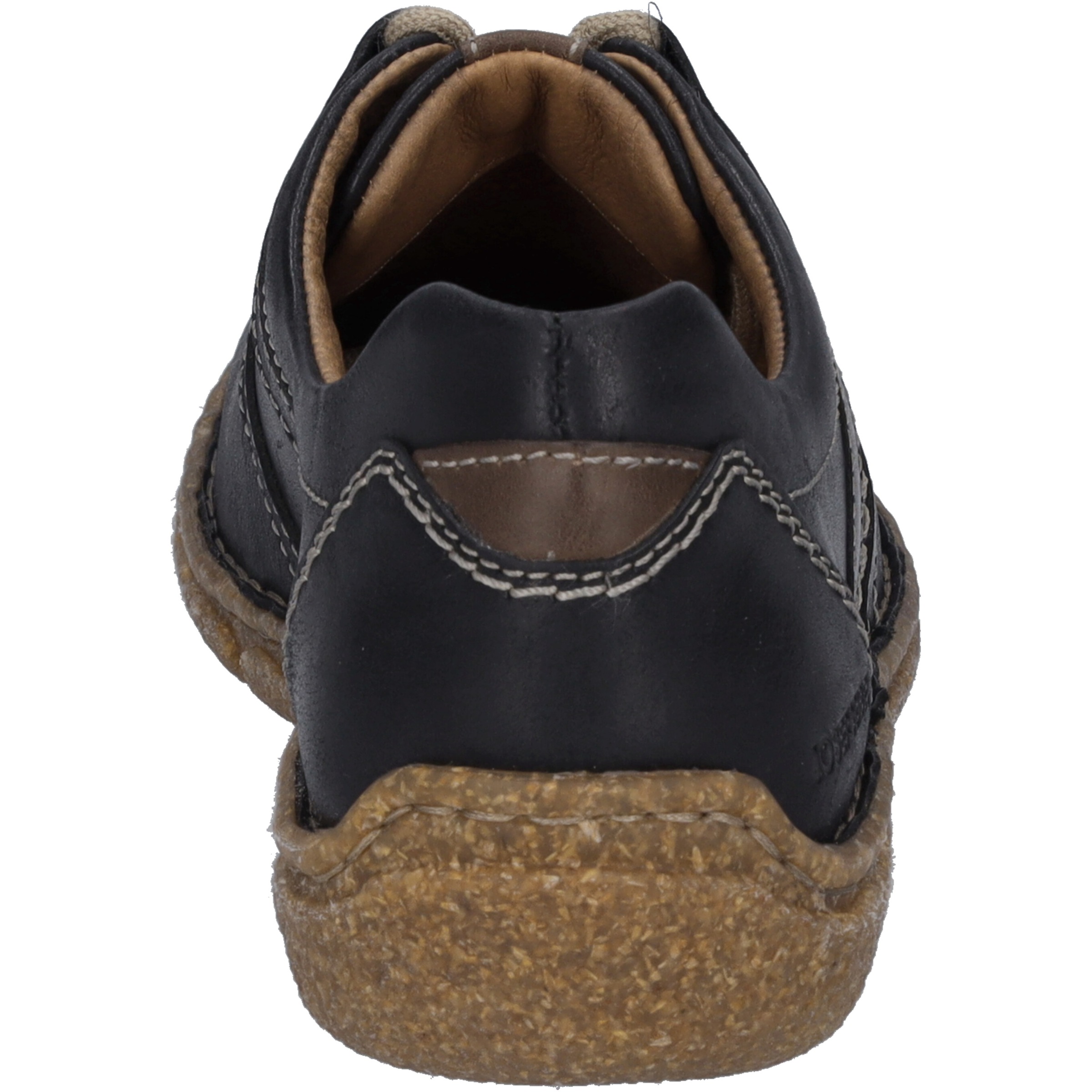 Schnürschuh JOSEF SEIBEL "Neele 44, schwarz-kombi", Damen, Gr. 39, schwarz (schwarz, kombi), Obermaterial: 100% Rindsleder Leather cow., Schuhe Schnürschuh 3