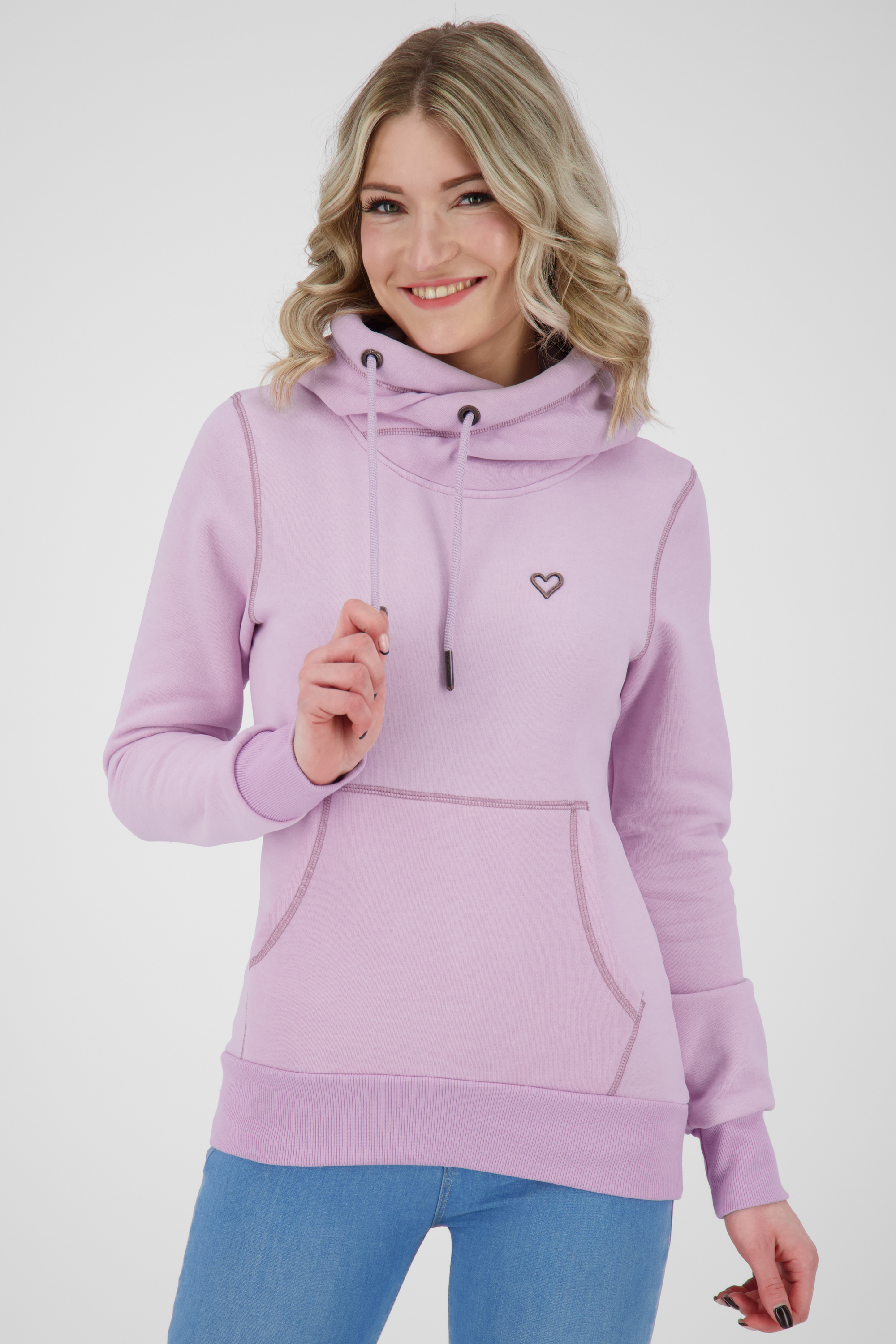 Hoodie aus Baumwolle mit gestickter Signatur - Ready to Wear 1ABIWO