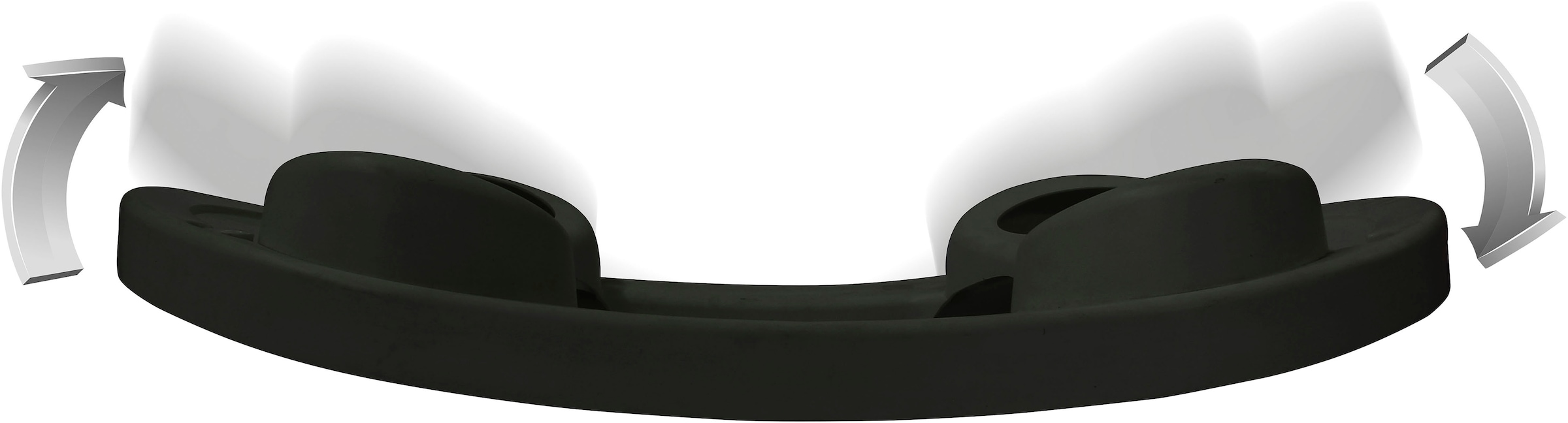 Jamara Hüpftier »Mobil Board 2in1«, als Ergänzung für Hüpftier; mit Roll- und Schaukelfunktion