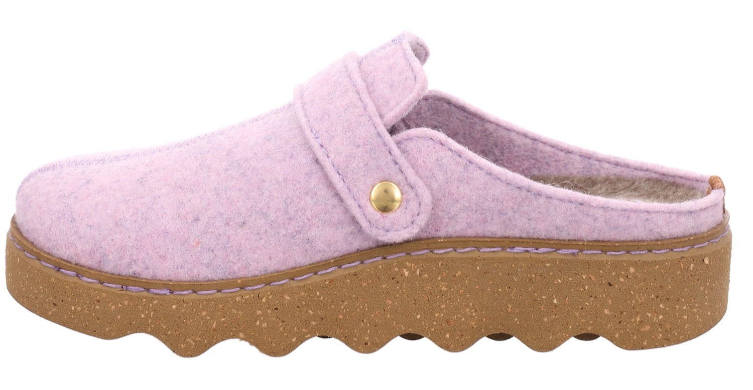 Thumbnail - Rohde Pantoffel "FOGGIA" Hausschuh, Schlappen, Clog mit Plateausohle