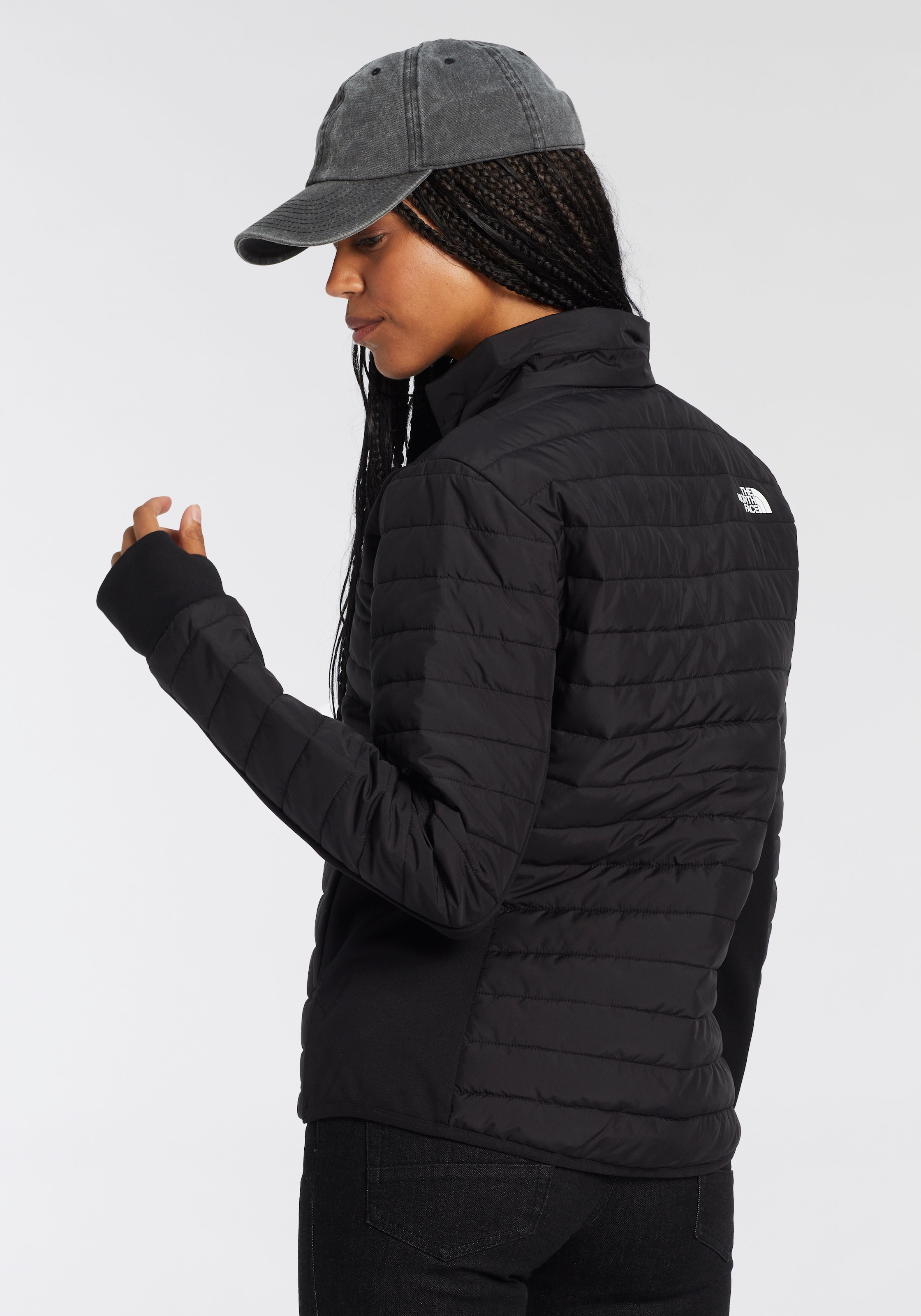 The North Face Steppjacke »W CANYONLANDS HYBRID JACKET«, ohne Kapuze