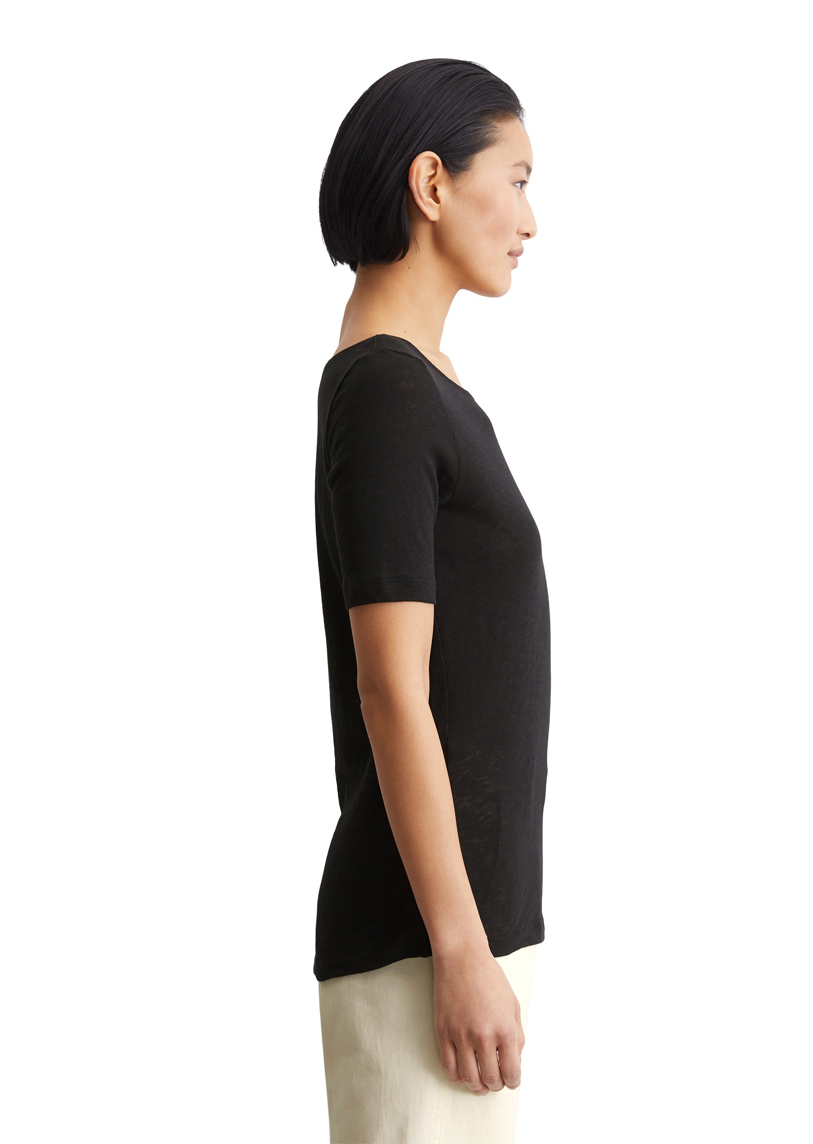 Marc O'Polo T-Shirt »mit U-Boot-Ausschnitt«