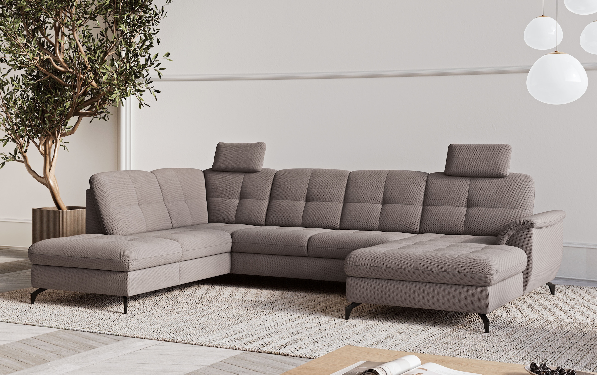 sit&more Wohnlandschaft "Zora" wahlweise mit Bettfunktion und Bettkasten günstig online kaufen