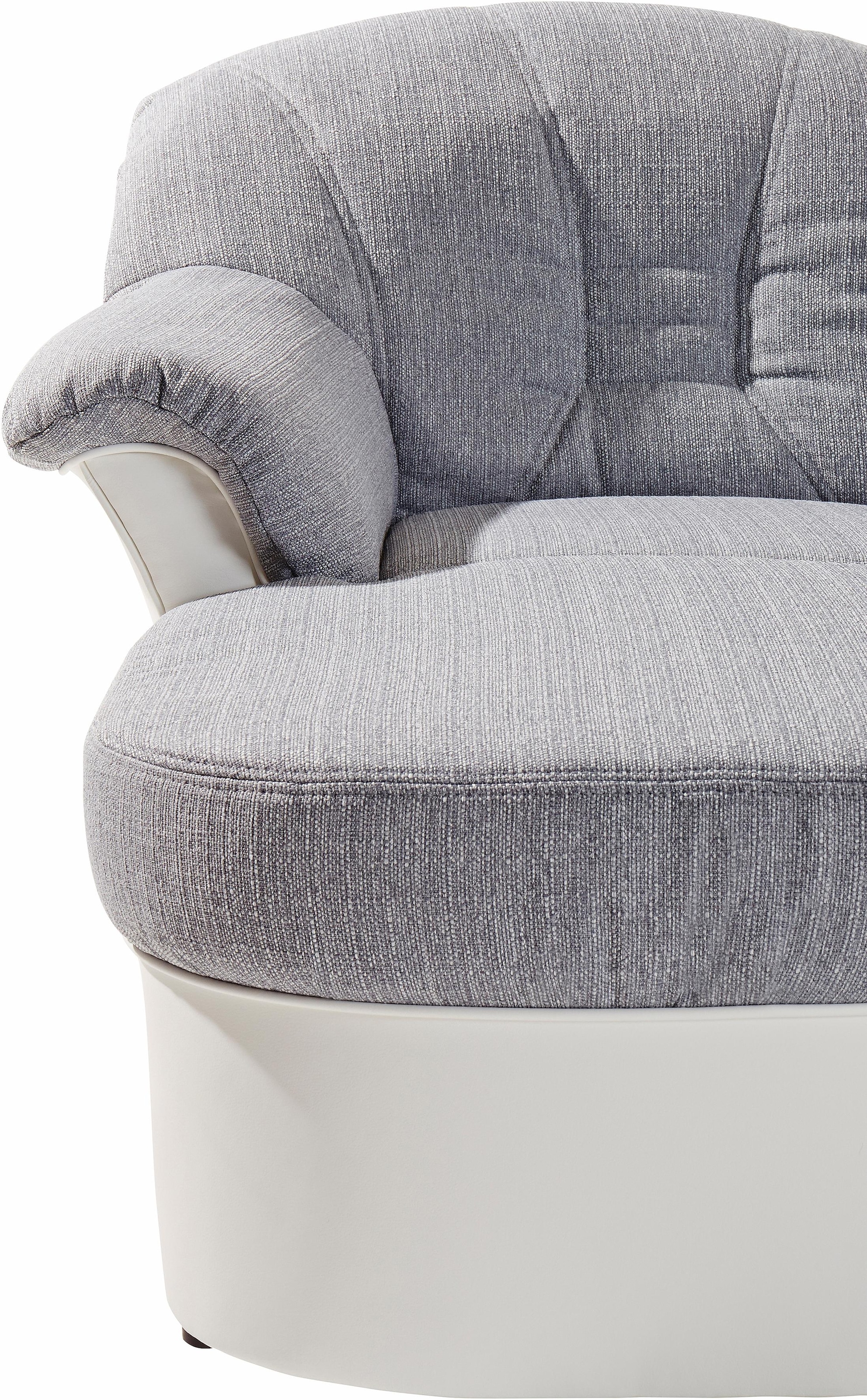 DOMO collection Wohnlandschaft »Elva U-Form«, wahlweise mit Bettfunktion und Federkern