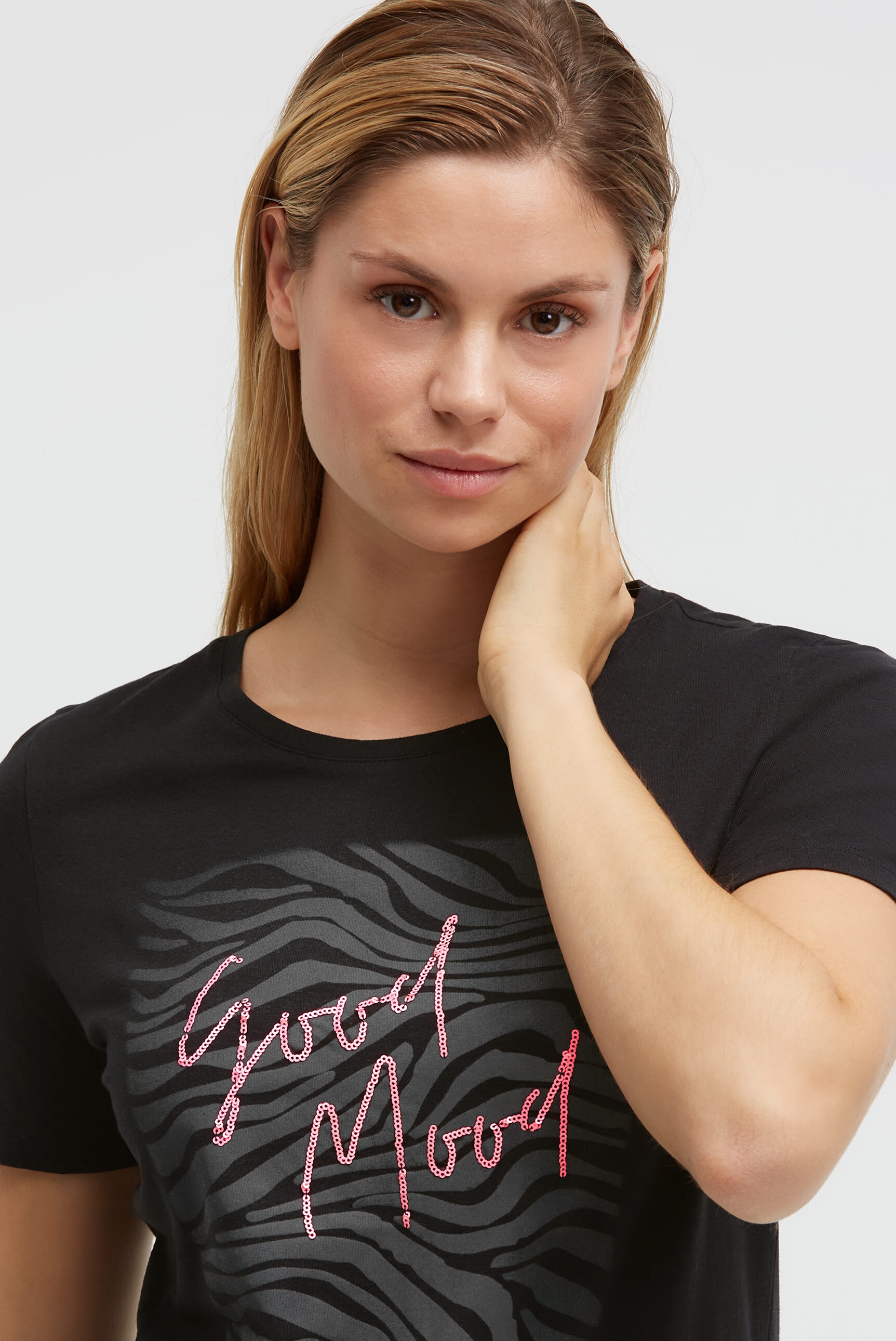 SOCCX Rundhalsshirt aus Baumwolle