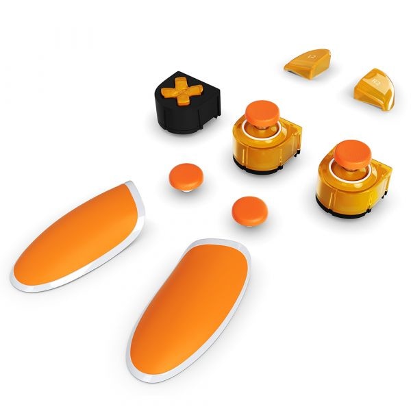 Thrustmaster Controller »eSwap X LED Orange Crystal Pack«