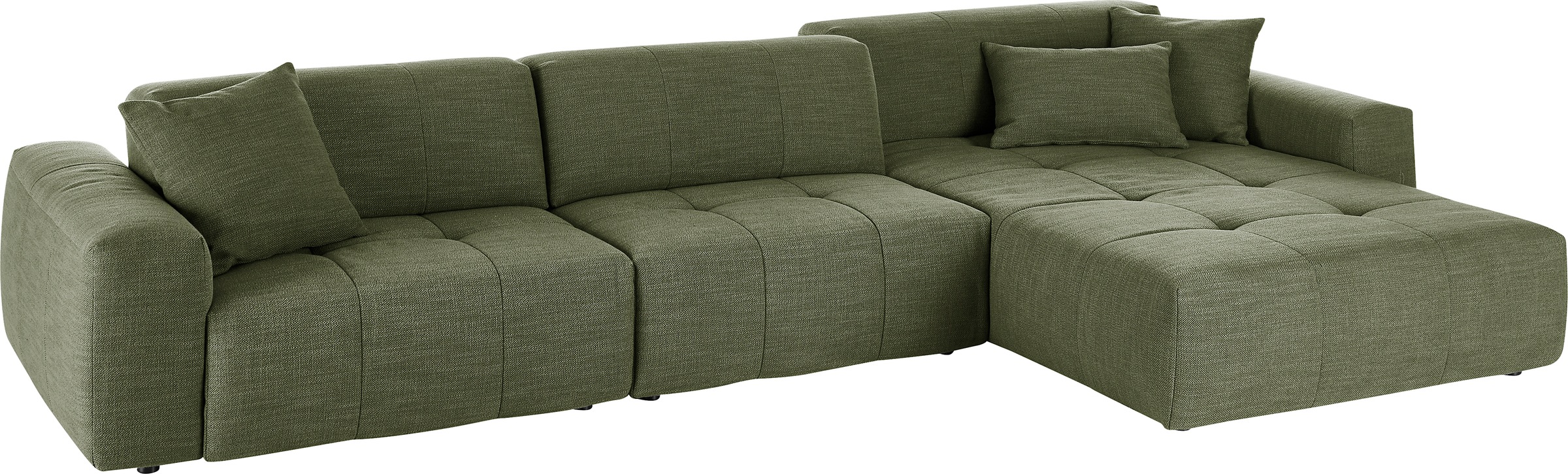 3C Candy Ecksofa "Yoshy mit Komfortfunktionen, modern und bequem, L-Form", günstig online kaufen