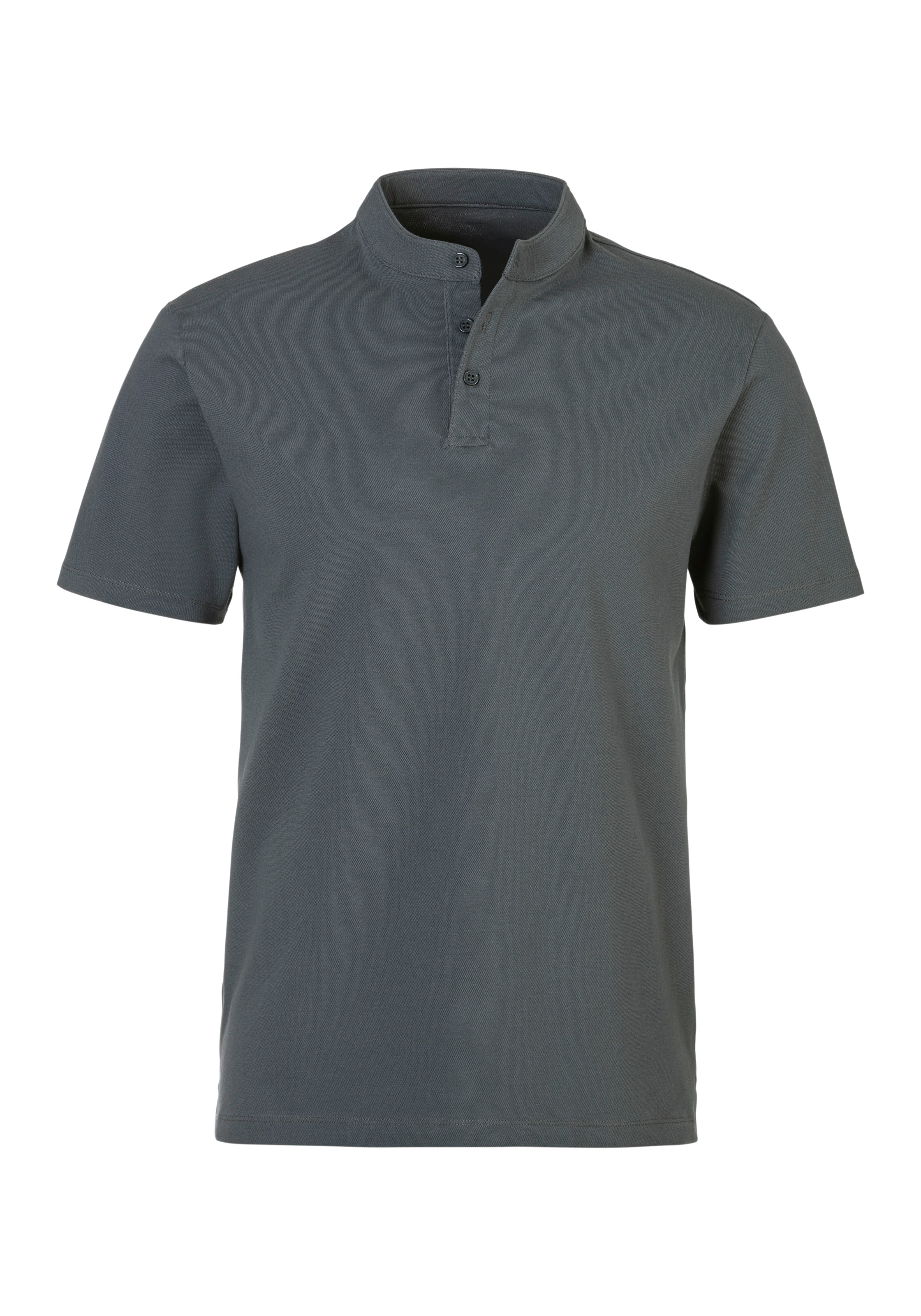 John Devin Poloshirt "mit Stehkragen,", Regular-Fit, aus Baumwoll-Piqué günstig online kaufen
