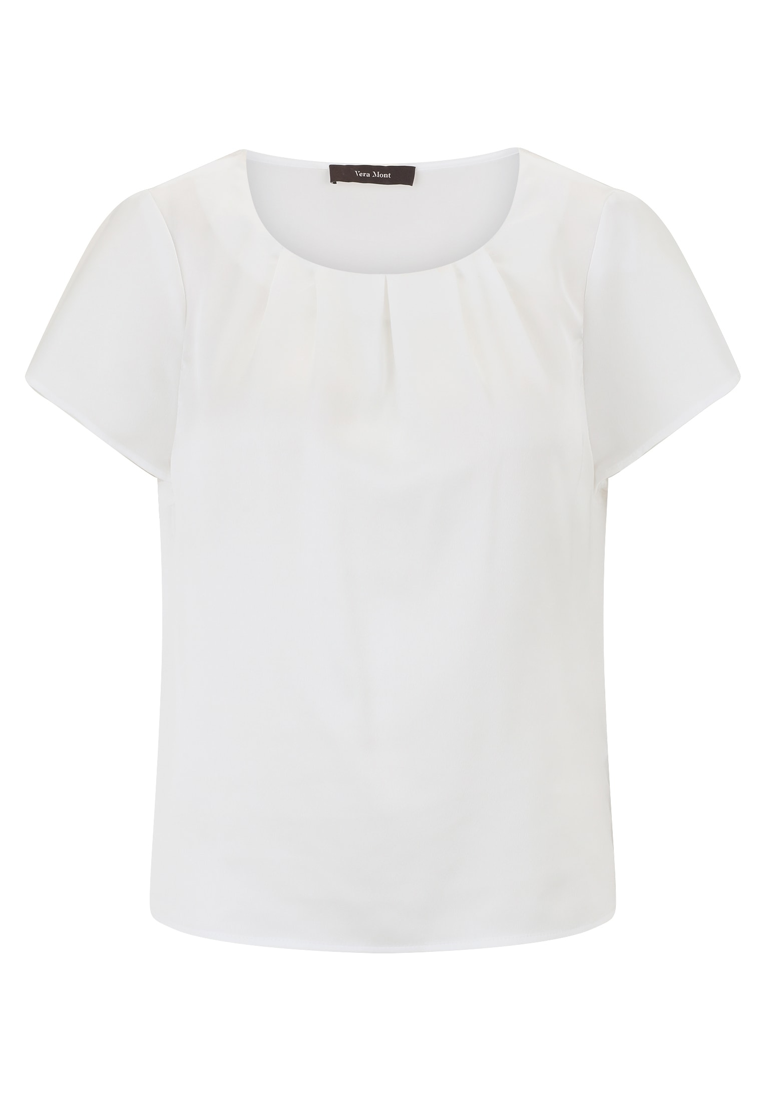 Vera Mont Satinbluse »Vera Mont Damen Satin-Bluse kurzarm«