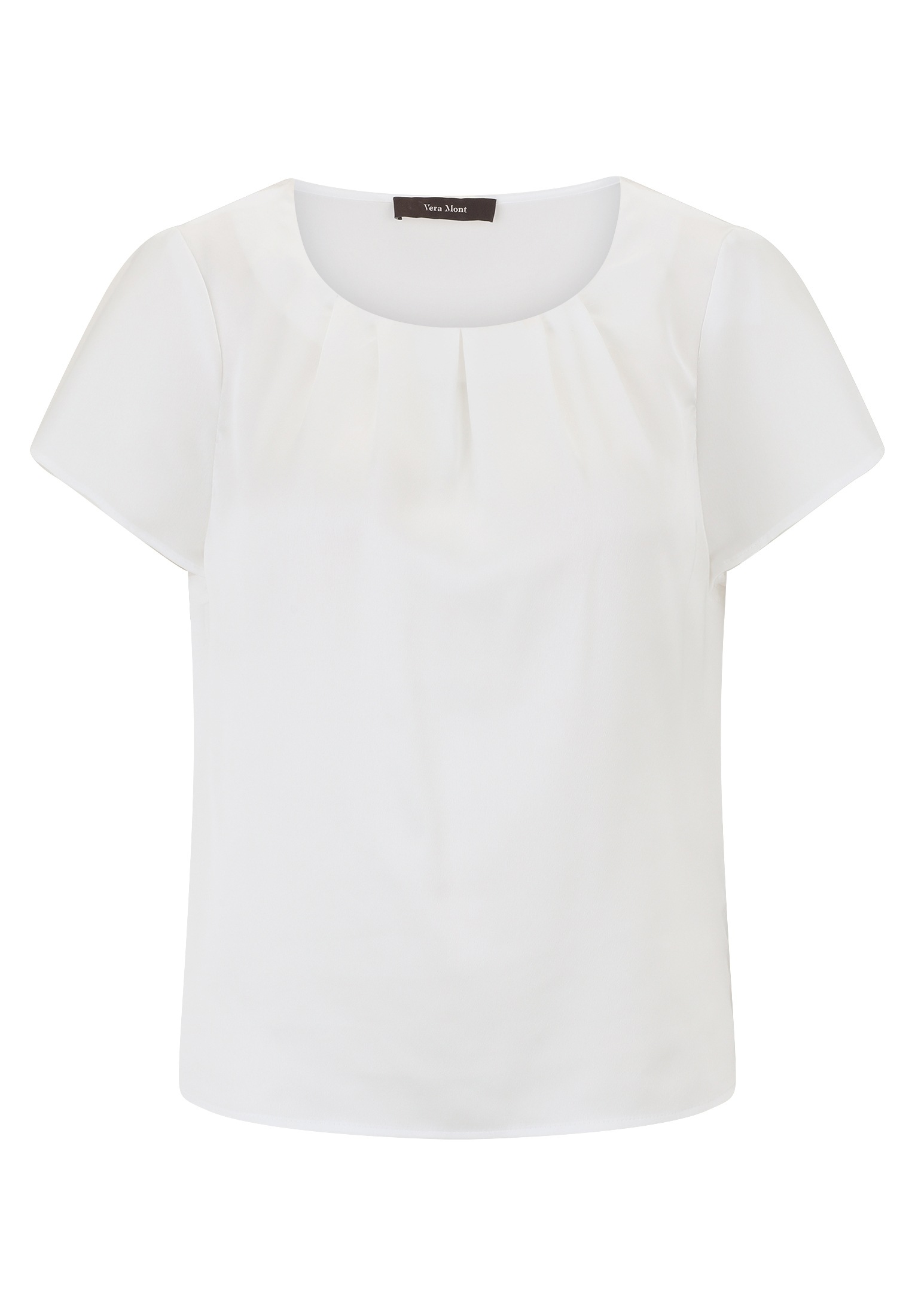 Vera Mont Satinbluse "Vera Mont Damen Satin-Bluse kurzarm" günstig online kaufen