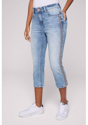 SOCCX Regular-fit-Jeans su verkürztem Bein