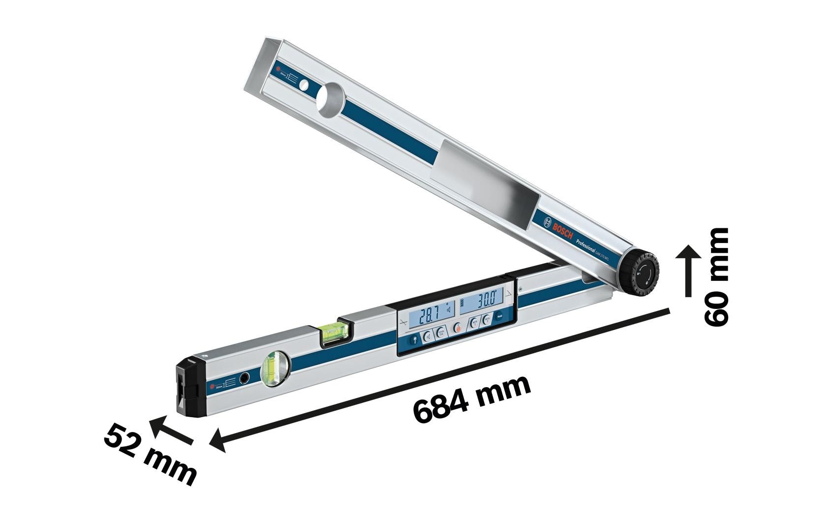 Bosch Professional Winkelmesser »GAM 270 MFL Professional«