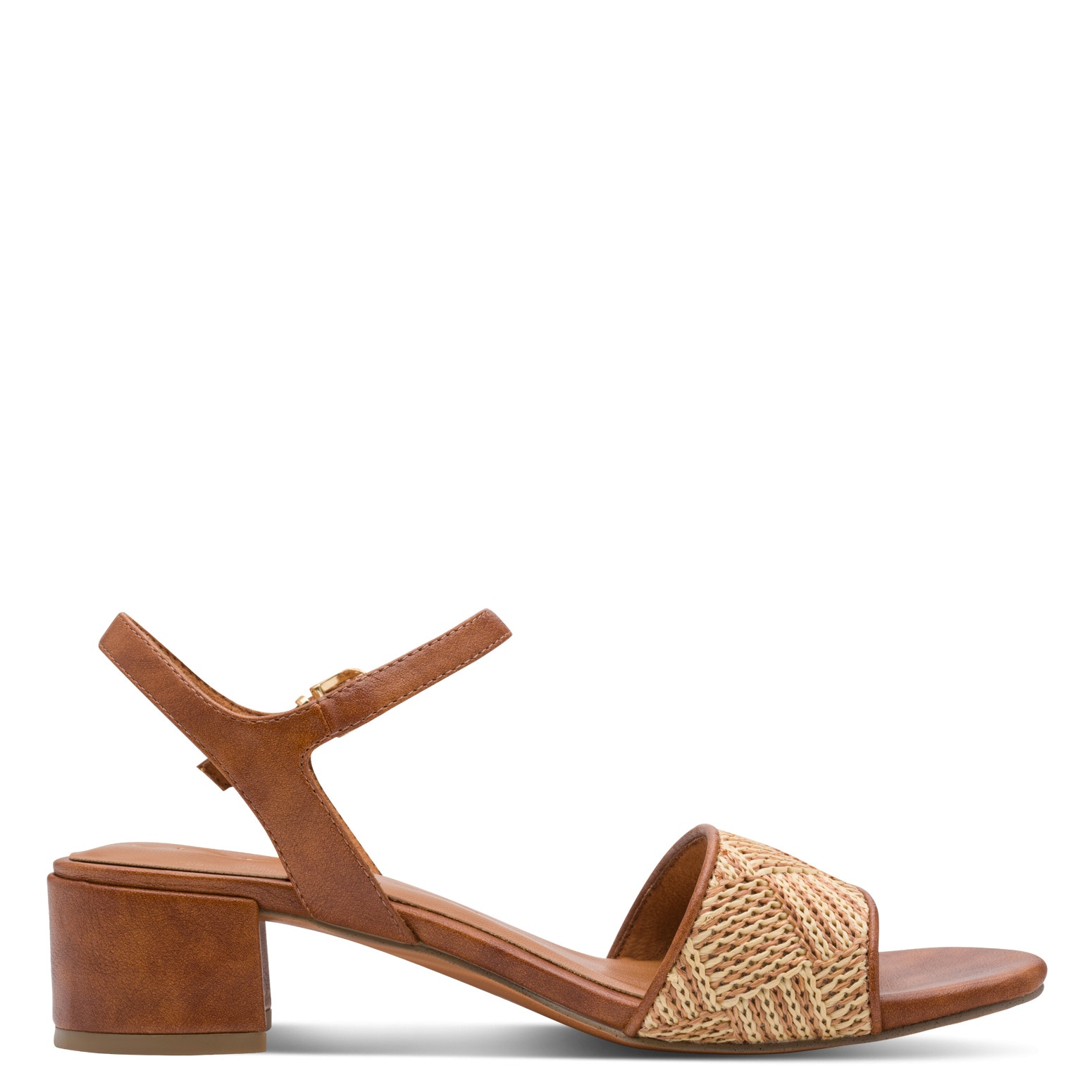 MARCO TOZZI Sandalette  Blockabsatz, Sommerschuh, Riemchensandale mit verstellbarer Schnalle