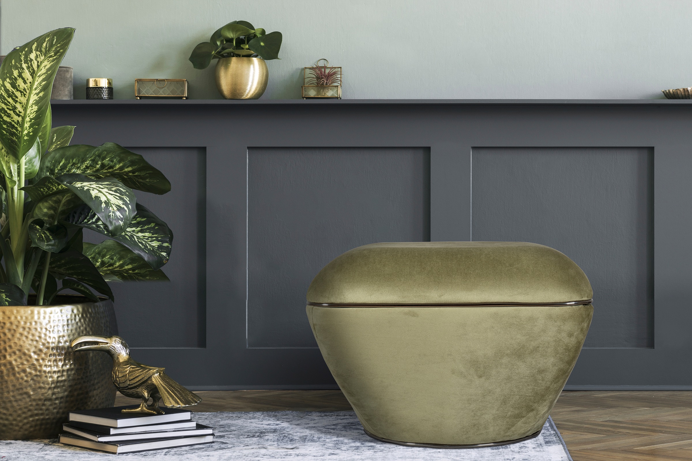 Kayoom Sitzhocker "Hocker Contessa 125, vielseitig einsetzbarer Allrounder, günstig online kaufen