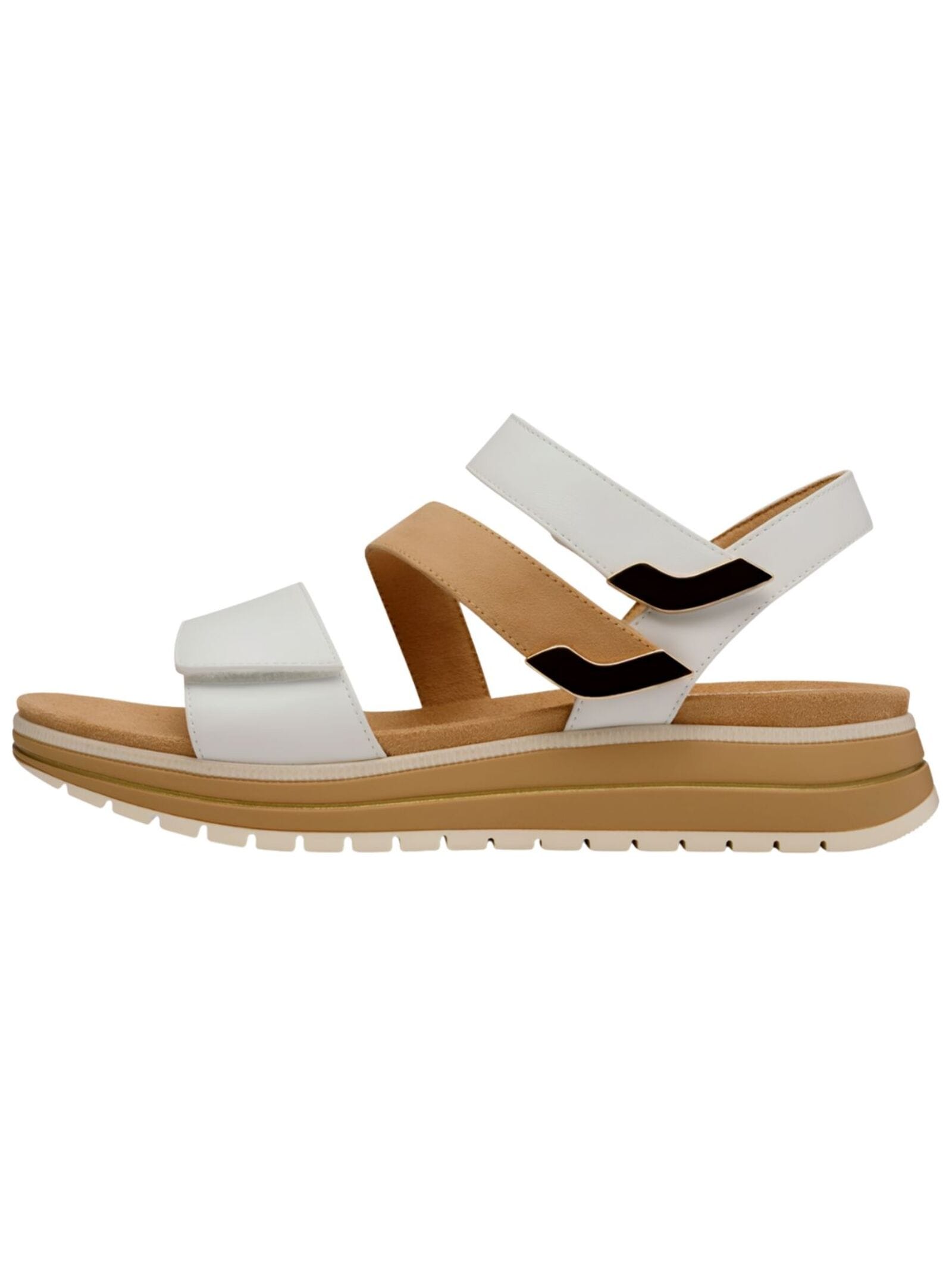 MARCO TOZZI Riemchensandale »Marco Tozzi Sandalen Lederimitat/Textil«