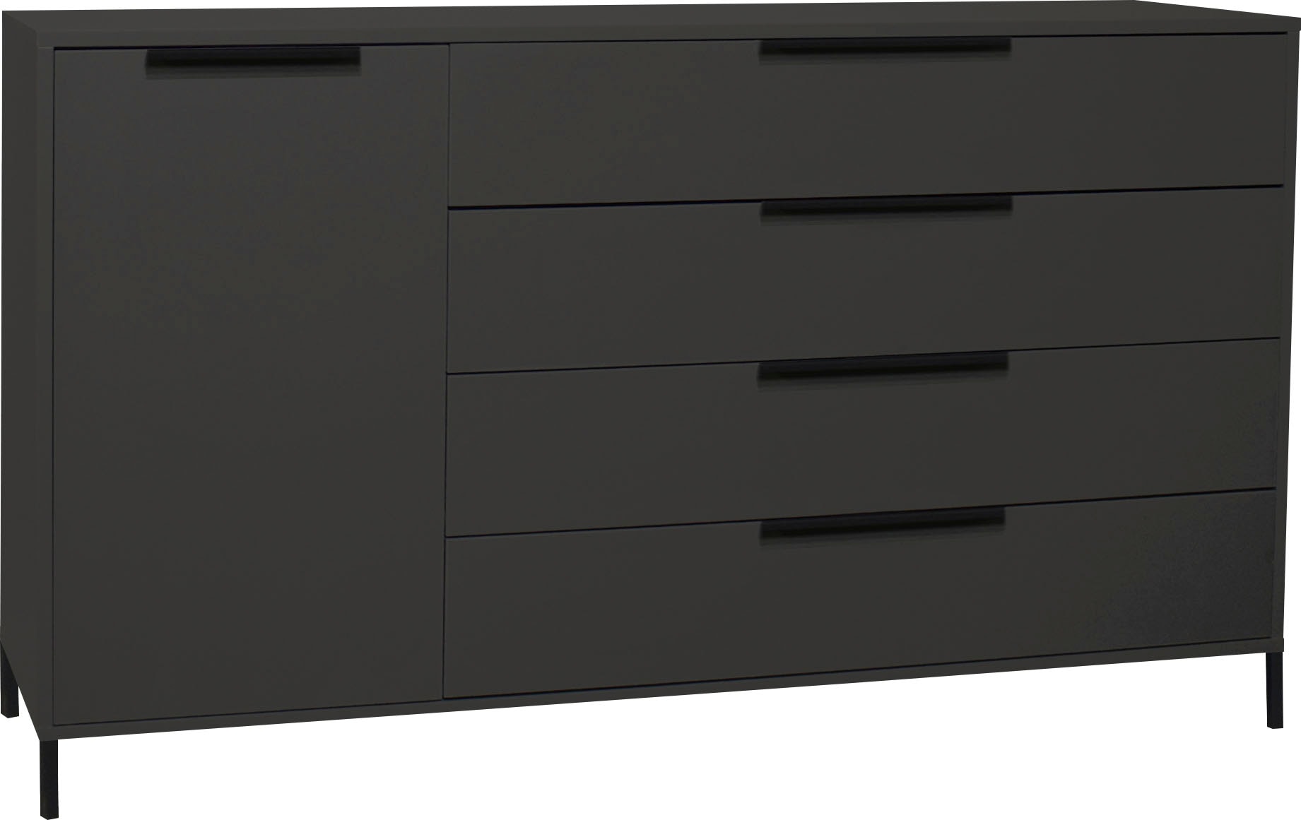 Mäusbacher Highboard »Bonnie«, Breite 168 cm mit Quadratgestell