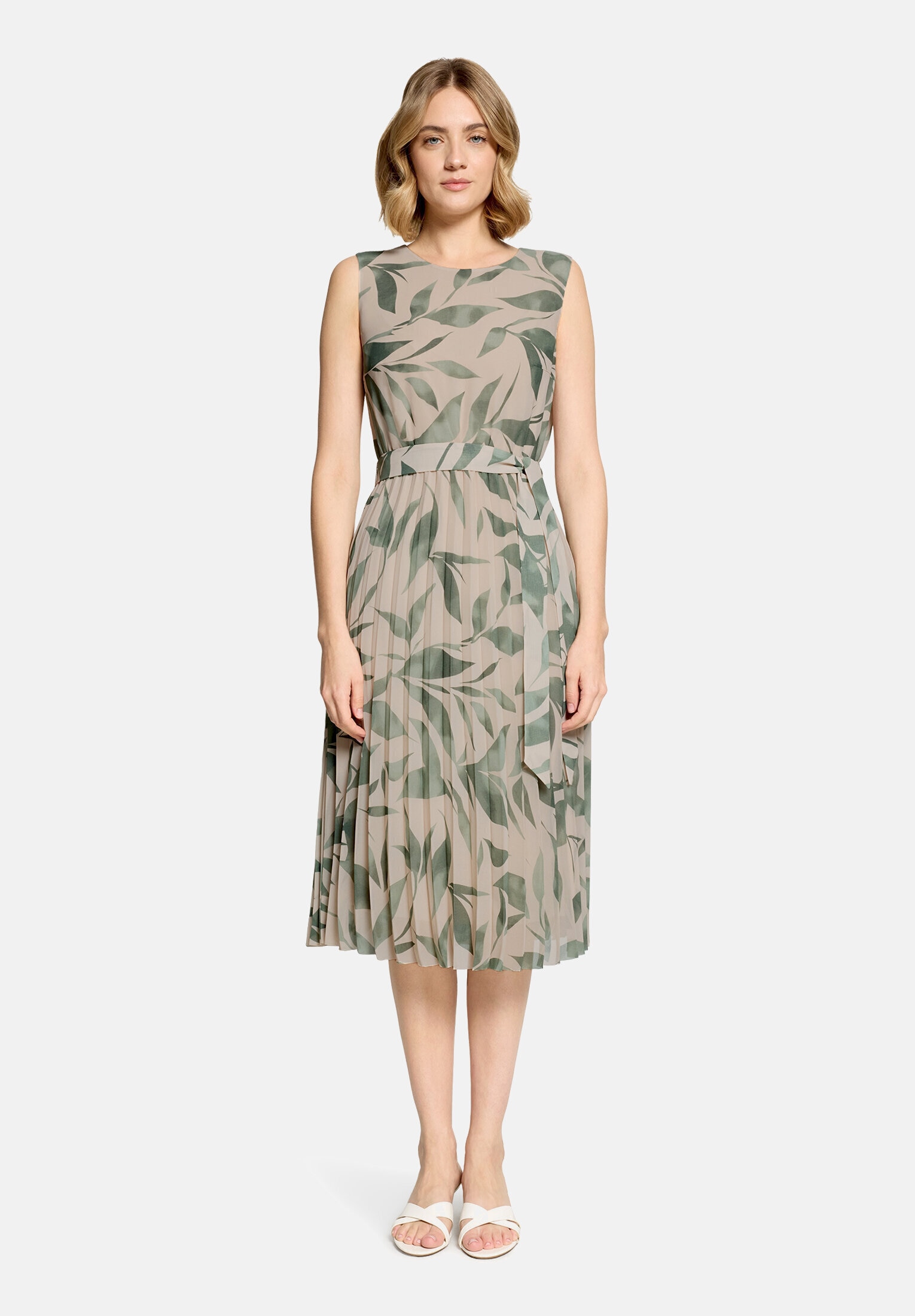 Betty&Co Chiffonkleid »Damen mit Plissee« Ohne Tasche