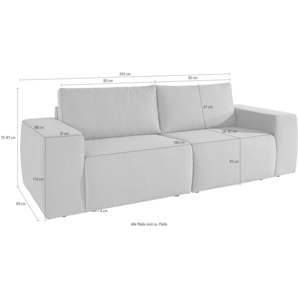 LOOKS by Wolfgang Joop Big-Sofa »LooksII«