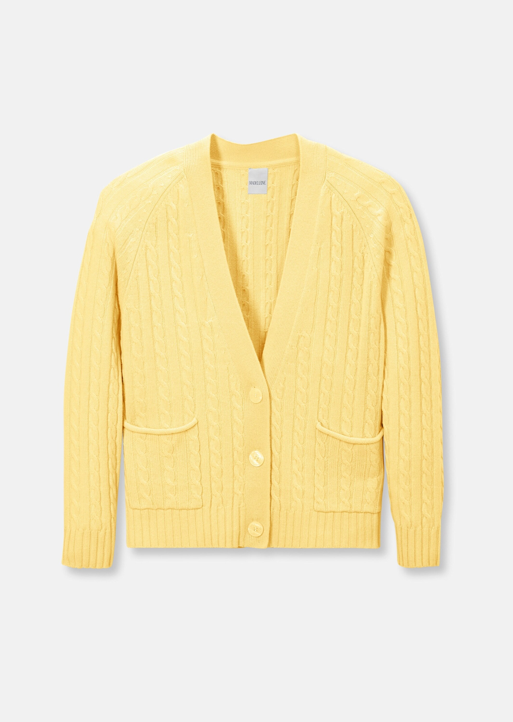 MADELEINE Strickjacke "Strickjacke Strickjacke mit Zopfmuster in angesagten günstig online kaufen