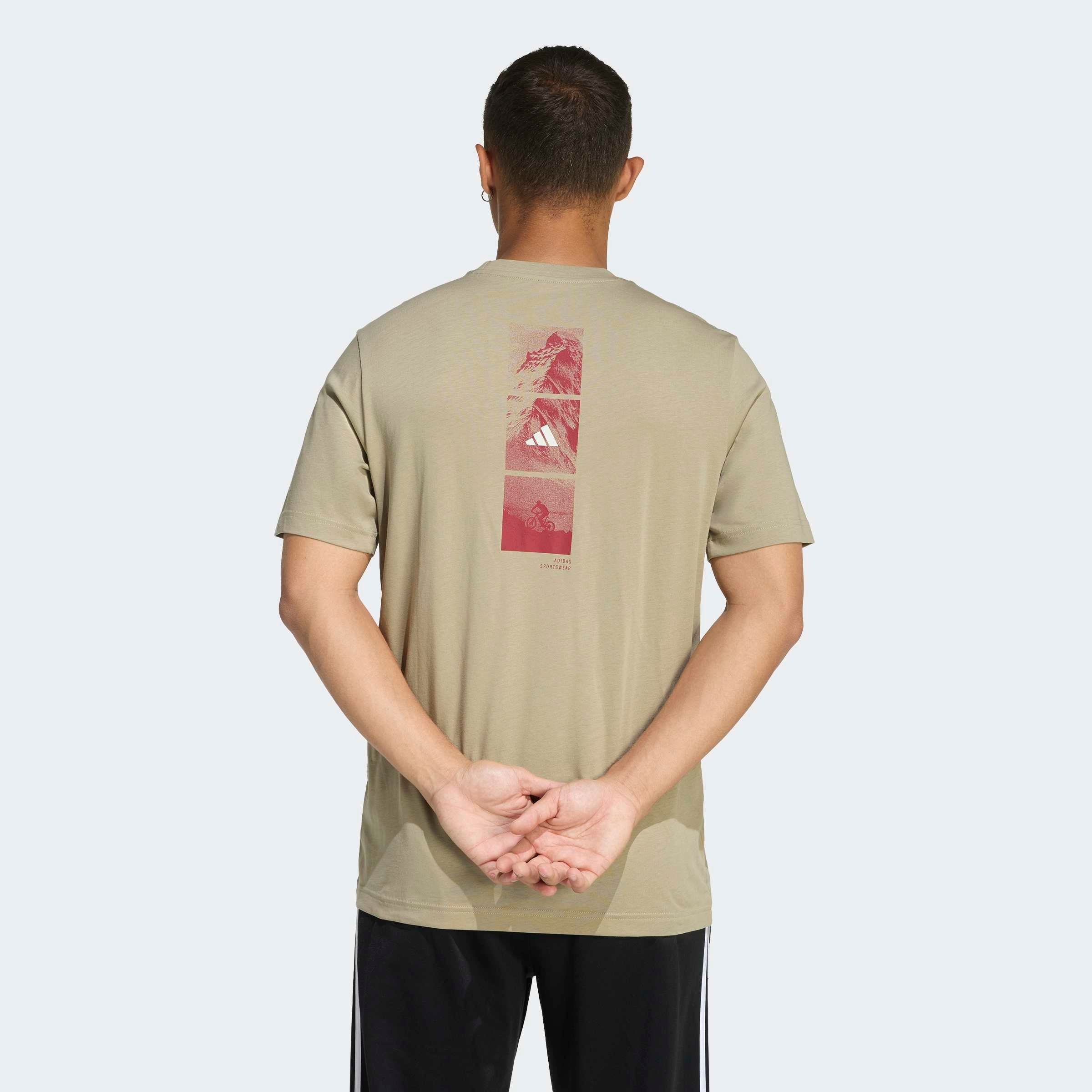 adidas Sportswear T-Shirt "M OUT BIKE T" mit Rundhalsausschnitt, Kurzarmdes günstig online kaufen