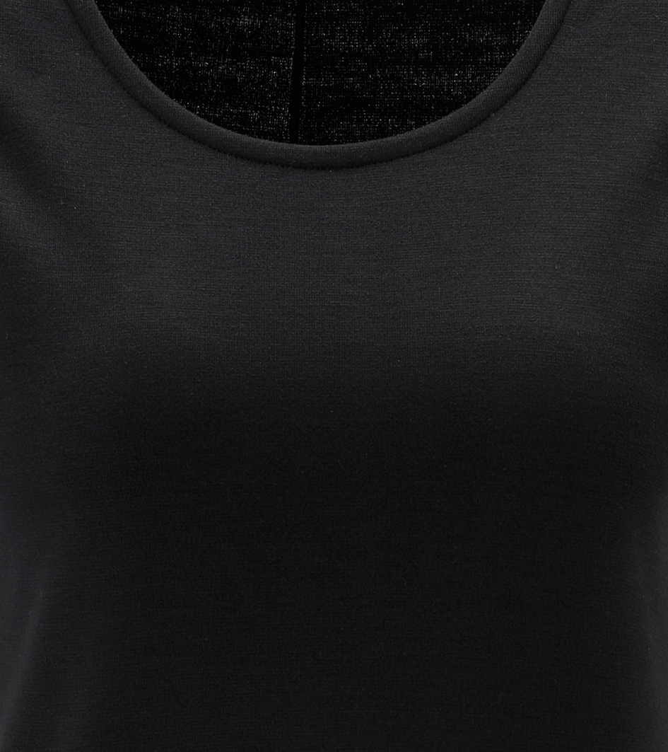 Aniston SELECTED Jerseykleid mit 3 dekorativen Goldknöpfen an der Schulter - NEUE KOLLEKTION