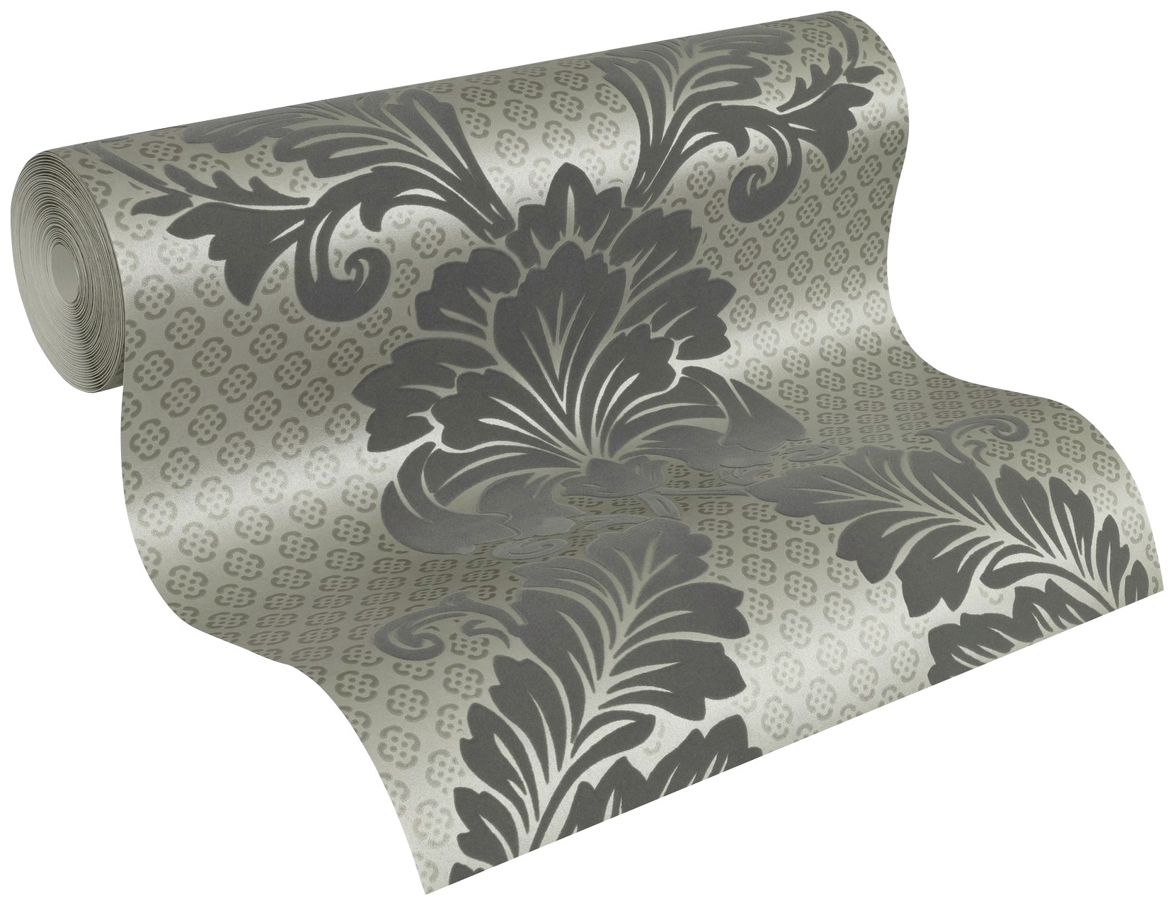 Architects Paper Vliestapete »Luxury wallpaper« Barock | gemustert | ornamental beflockt Ornament Tapete Barock Tapeten Wohnzimmer Schlafzimmer Küche Flur Büro